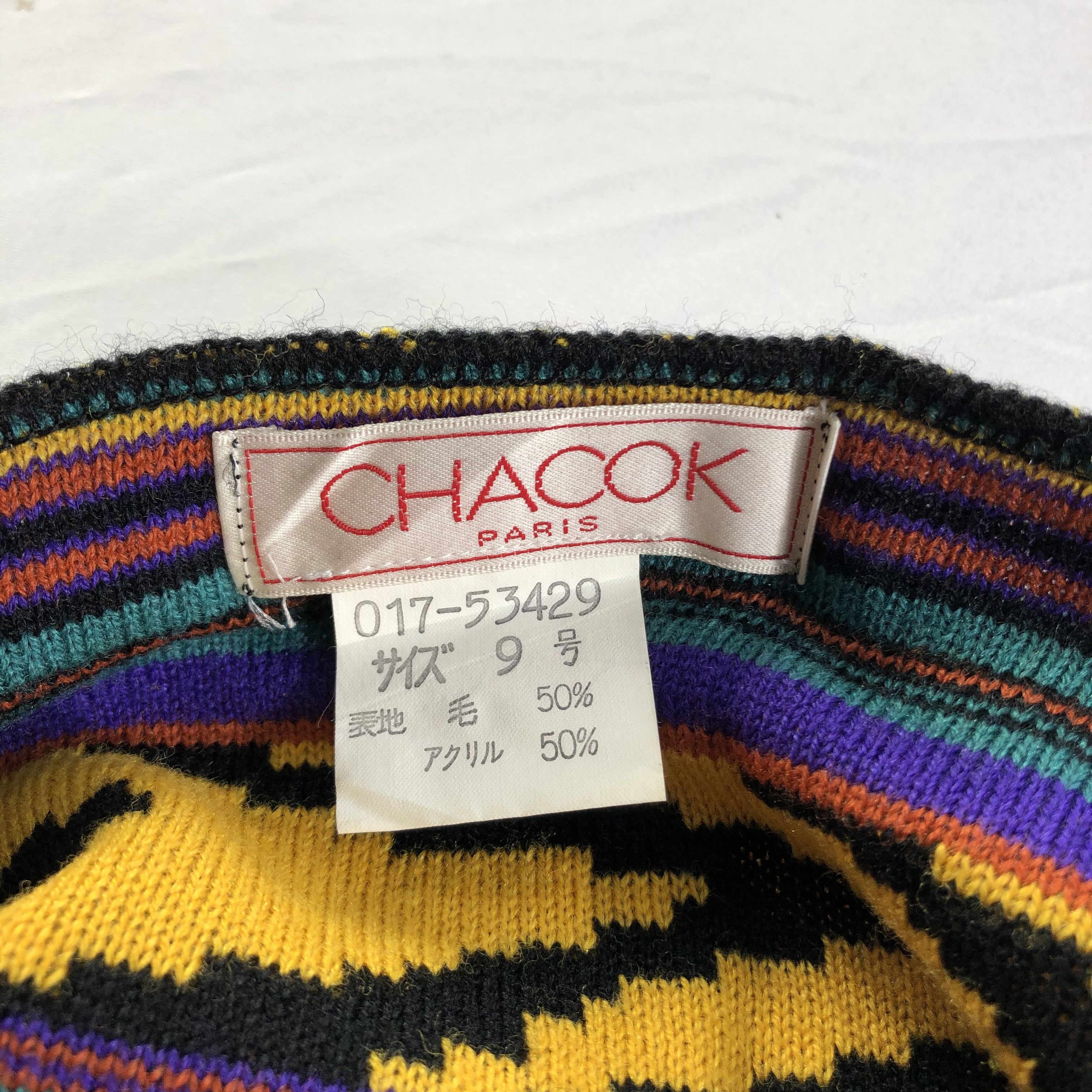 Vintage Chacok Navajo Wool Scarf Muffler Neckwear V2567 Size ONE SIZE - 5 Thumbnail