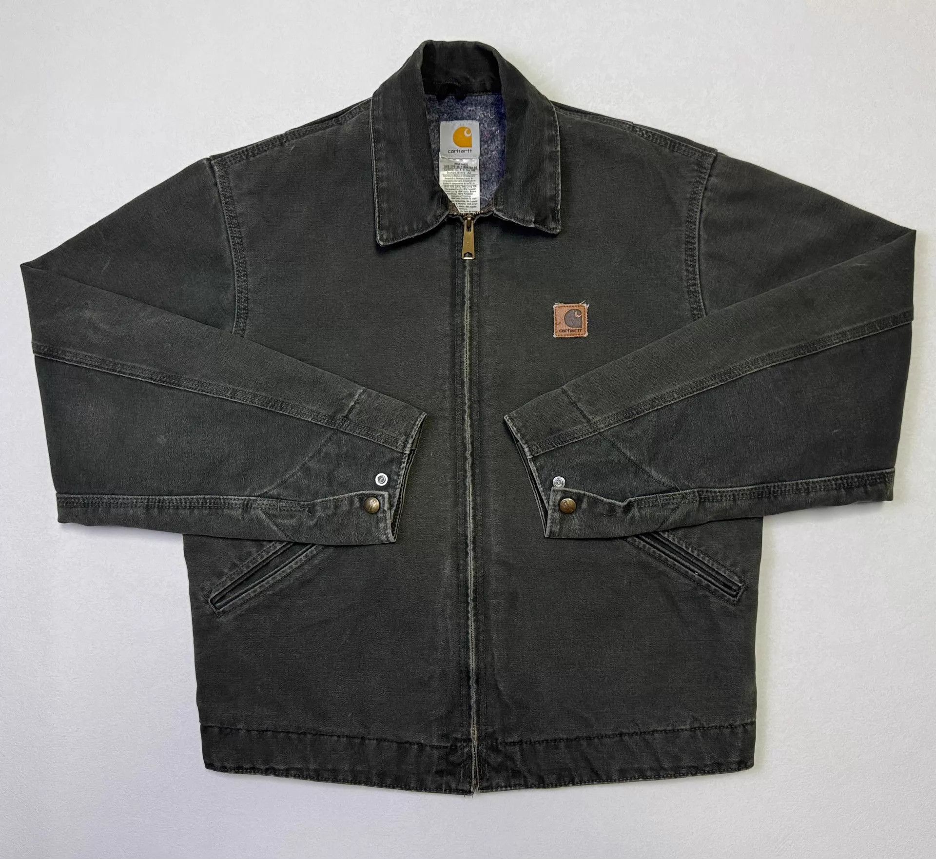 Carhartt Vintage Carhartt J146 Detroit Jacket MOS Green M USA 05 Size US M / EU 48-50 / 2 - 1 Thumbnail