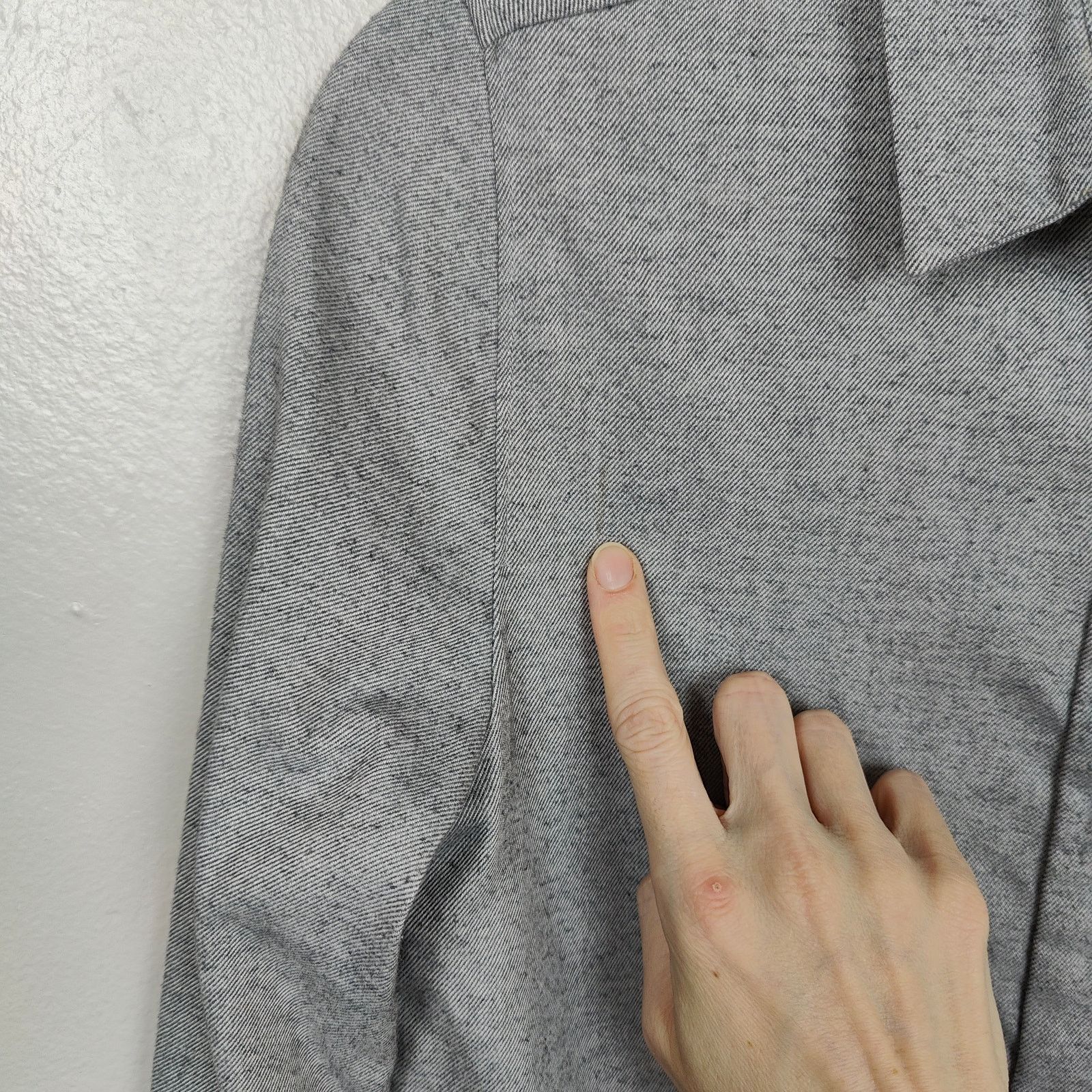 Other Ayr The Brushed Twill Button Up Long Sleeve Shirt Womens XS Size XS / US 0-2 / IT 36-38 - 7 Thumbnail