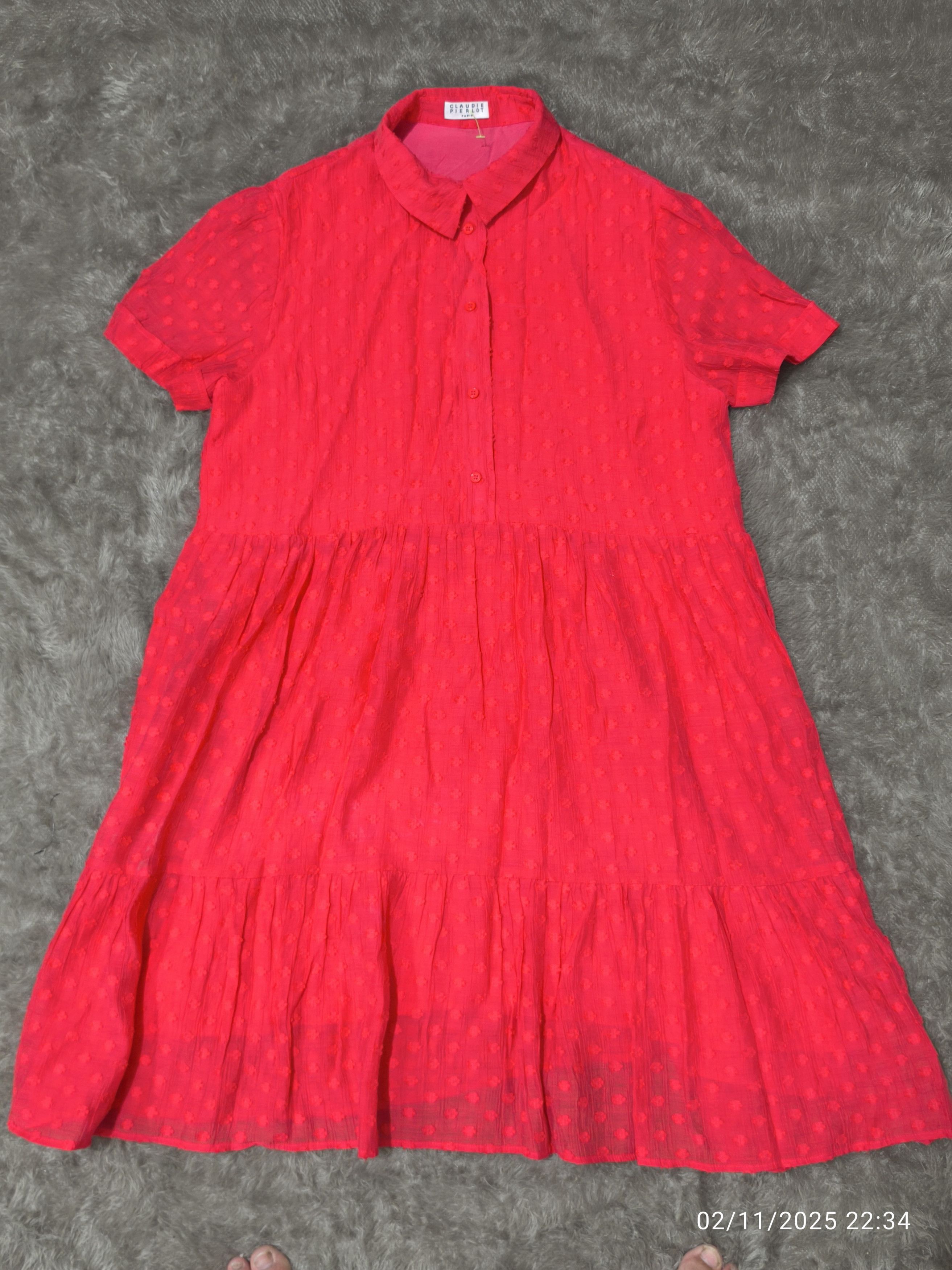Other Dress Claudie Pierlot Size L / US 10 / IT 46 - 1 Thumbnail