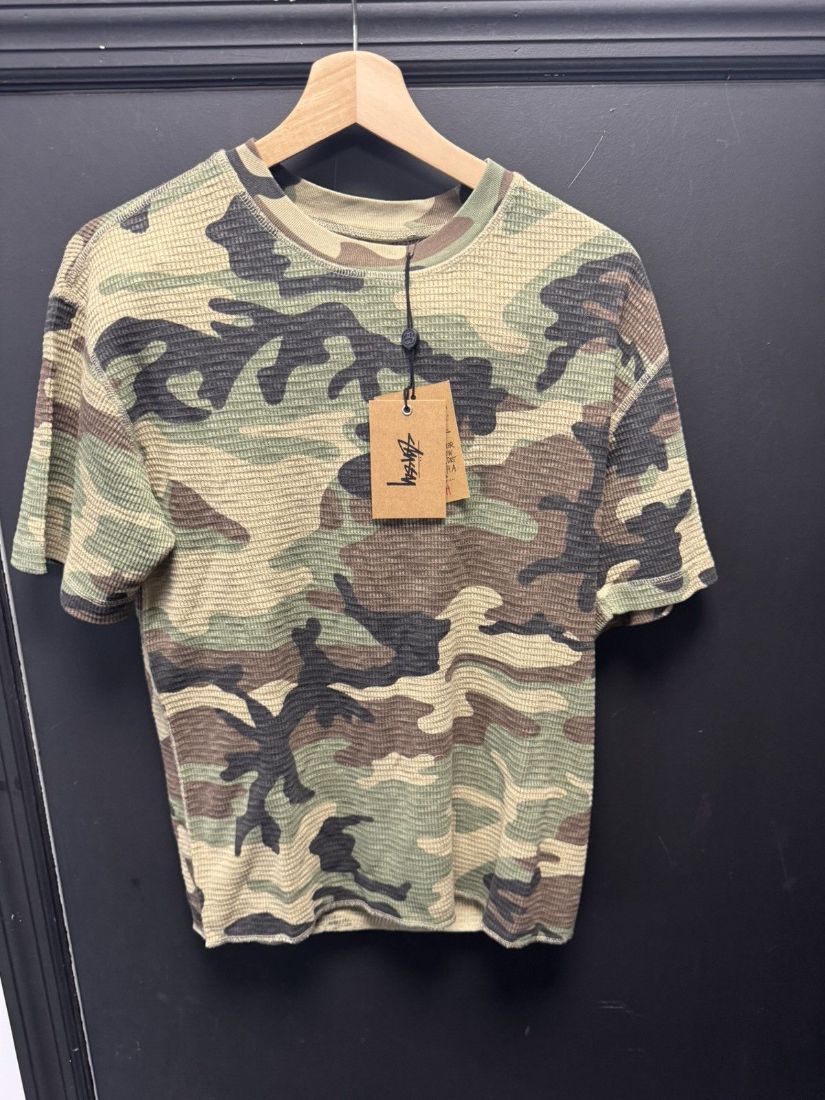 Stussy Stussy Pigment Dyed S/S Thermal Camo | Grailed