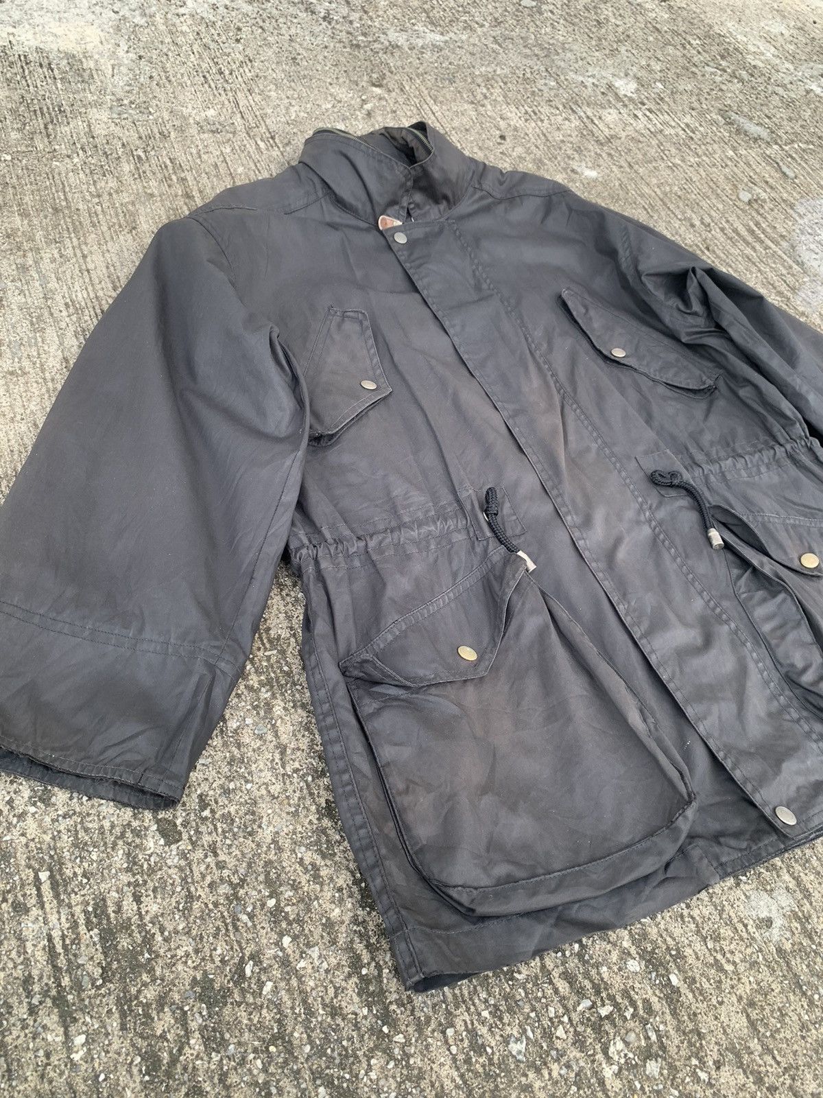 Joseph Abboud Rare 🔥 vintage 90s sun faded joseph abboud waxed jacket Size US M / EU 48-50 / 2 - 7 Thumbnail