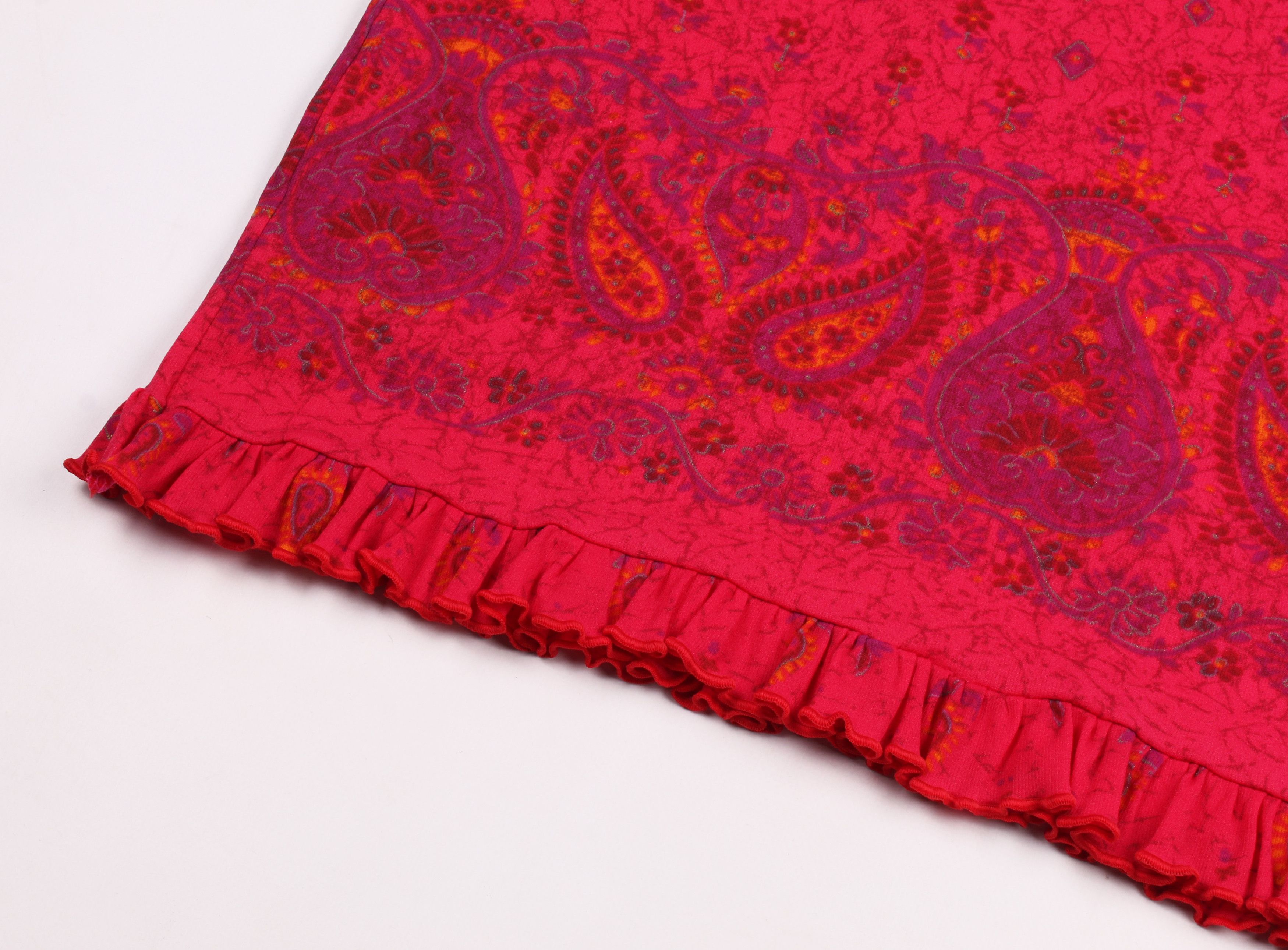 Vintage Vintage Splash Out Boho Y2K Paisley Mesh Matching Set Size S / US 4 / IT 40 - 9 Thumbnail