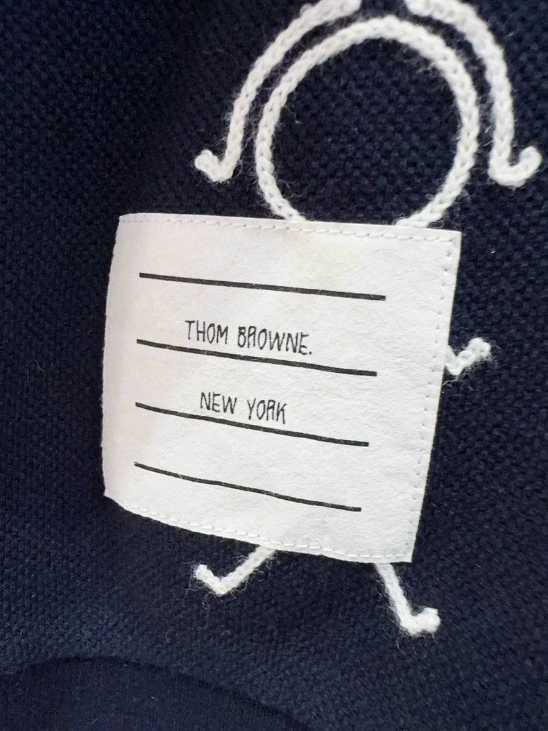 Thom Browne Thom Browne Deep blue wintress polo shirt Size XS / US 0-2 / IT 36-38 - 3 Thumbnail