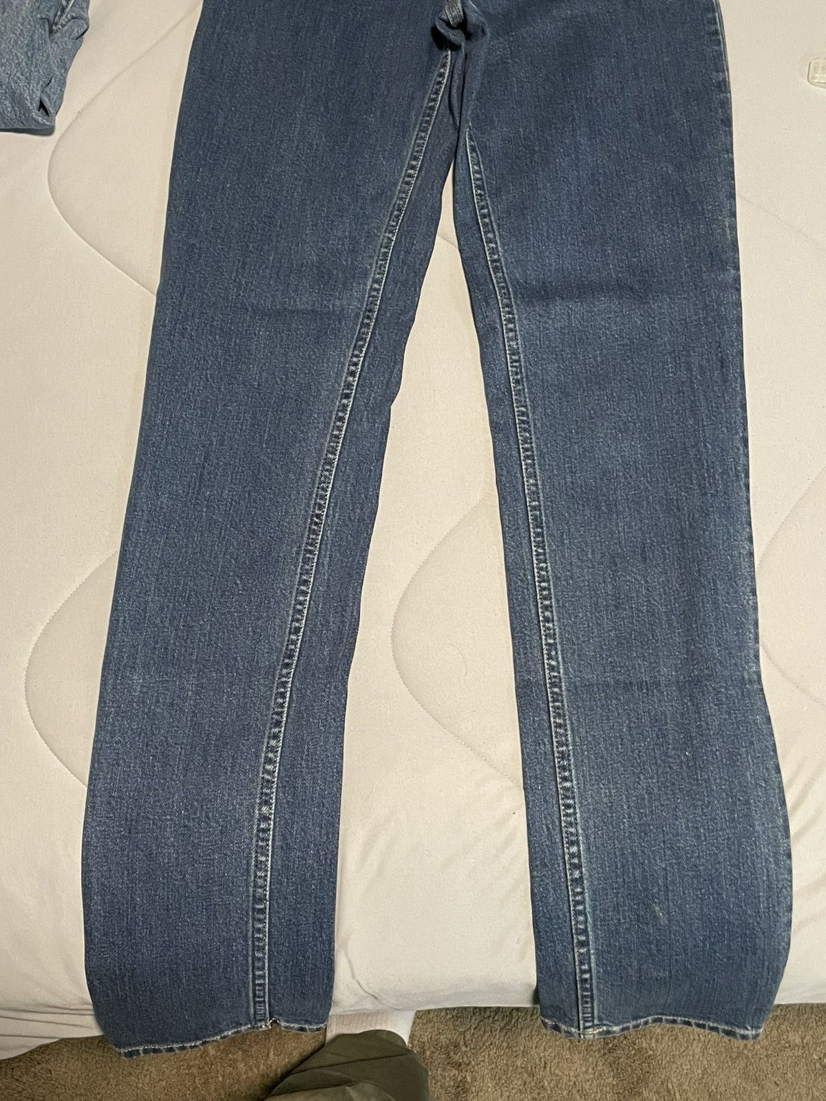 Helmut Lang Helmut Lang blue skinny jeans Size 27" / US 4 / IT 40 - 3 Thumbnail