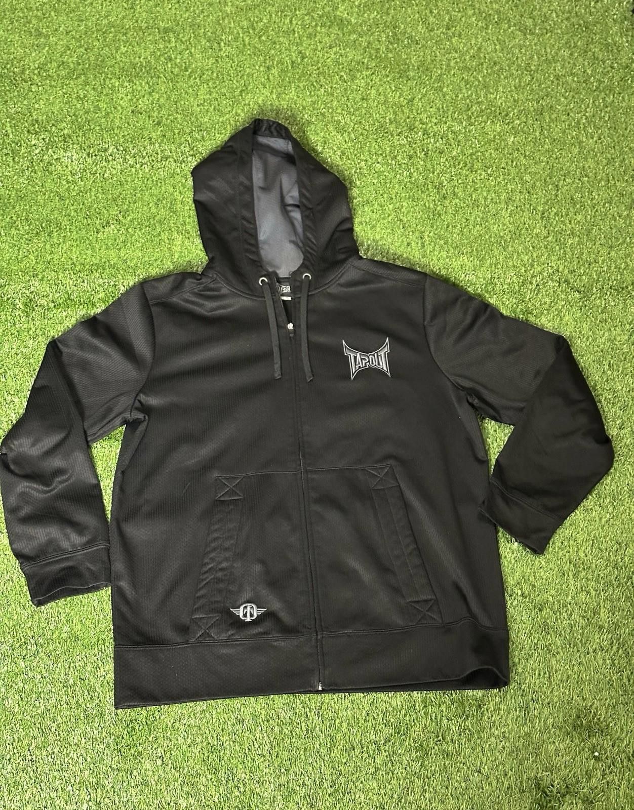 Tapout TapOut Full Zip Hoodie Size LARGE black Size US L / EU 52-54 / 3 - 1 Thumbnail
