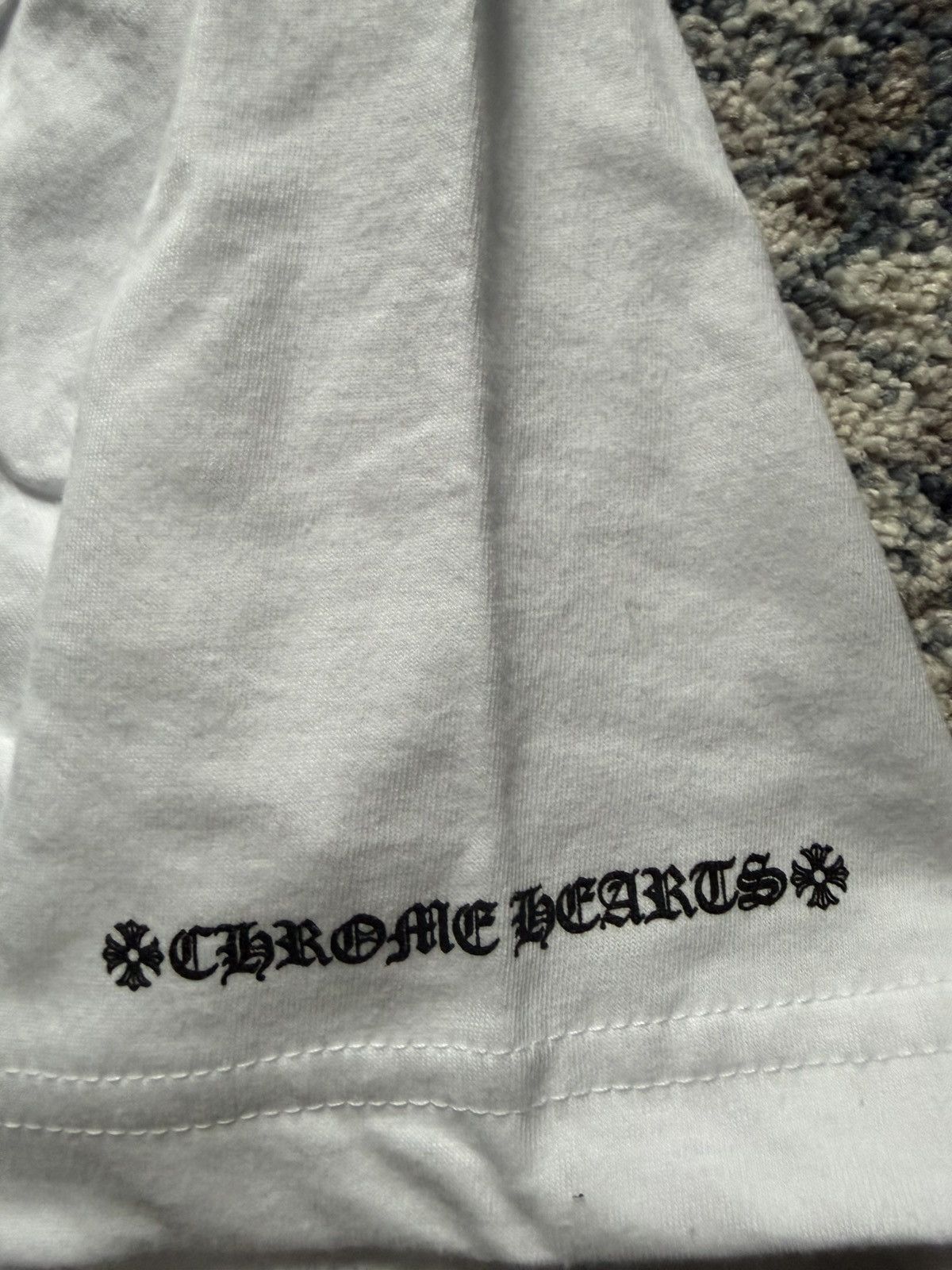 Chrome Hearts Chrome Hearts Horseshoe White Tee Shirt Size US XXL / EU 58 / 5 - 3 Thumbnail
