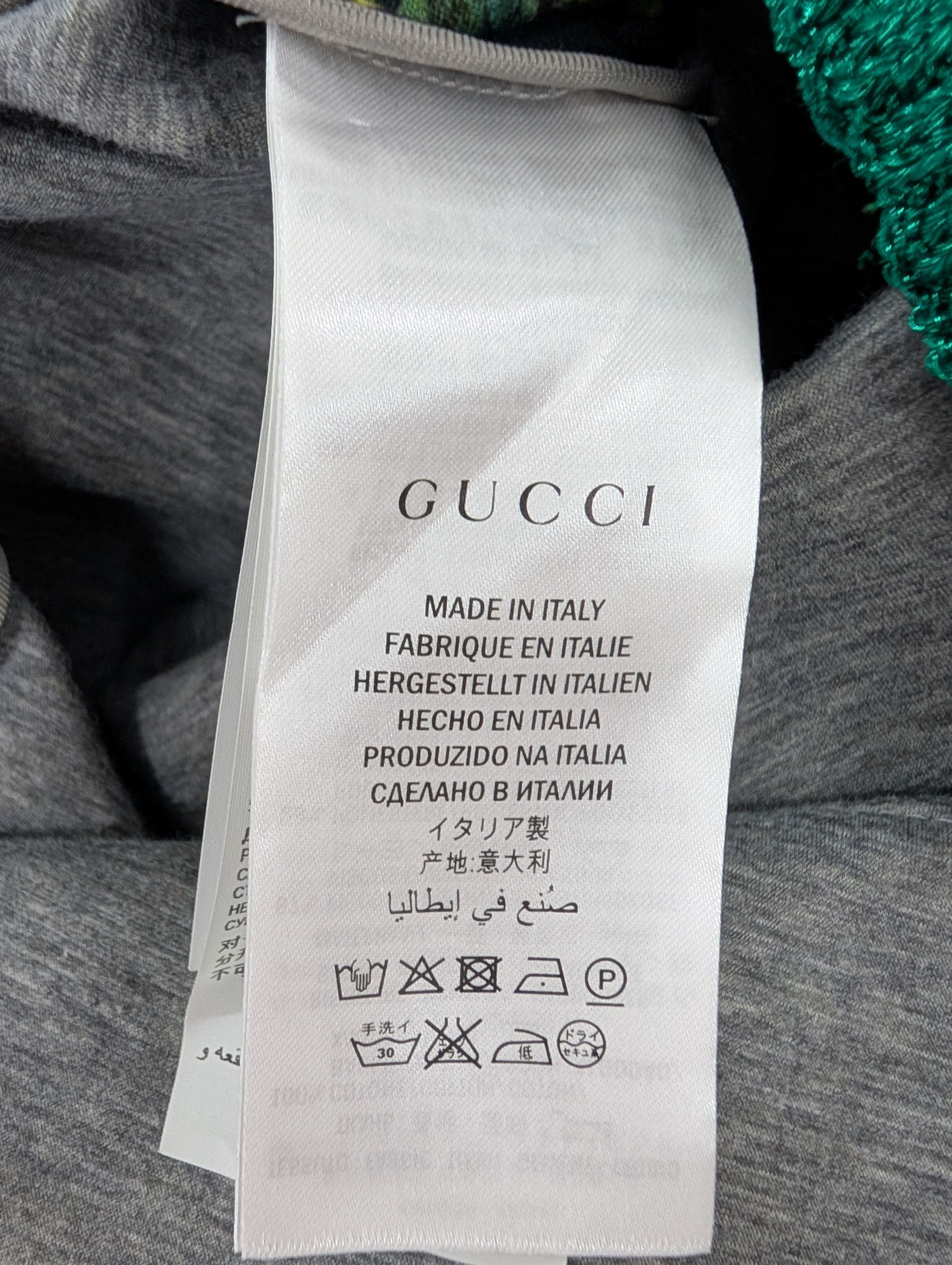 Gucci Black Cotton 2016 Jungle Print Dress Size XS / US 0-2 / IT 36-38 - 7 Thumbnail