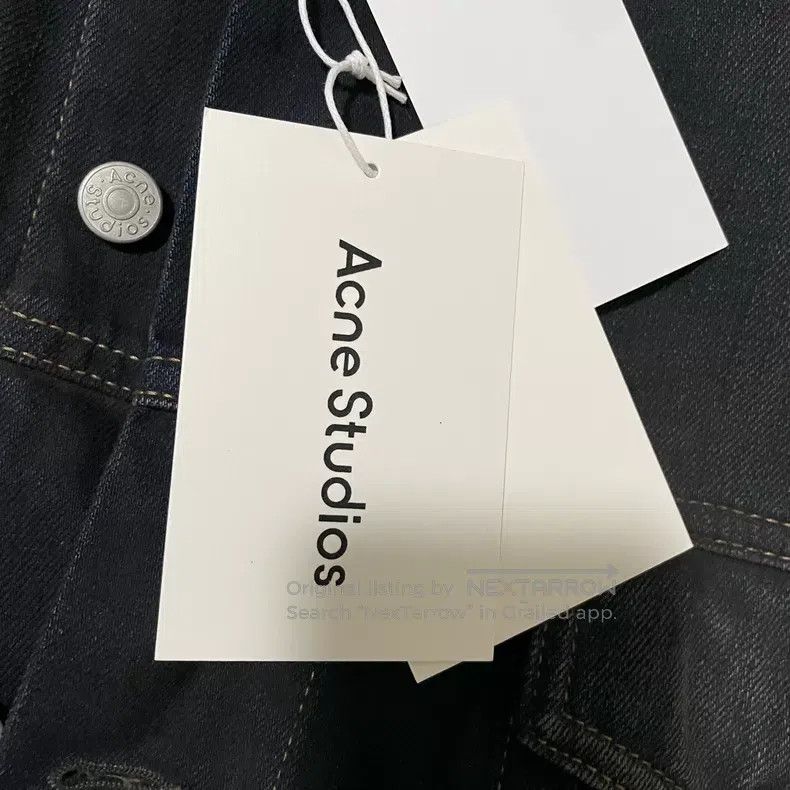 Acne Studios Acne Studios Denim jacket shirt with faded collar and drop Size US S / EU 44-46 / 1 - 3 Thumbnail