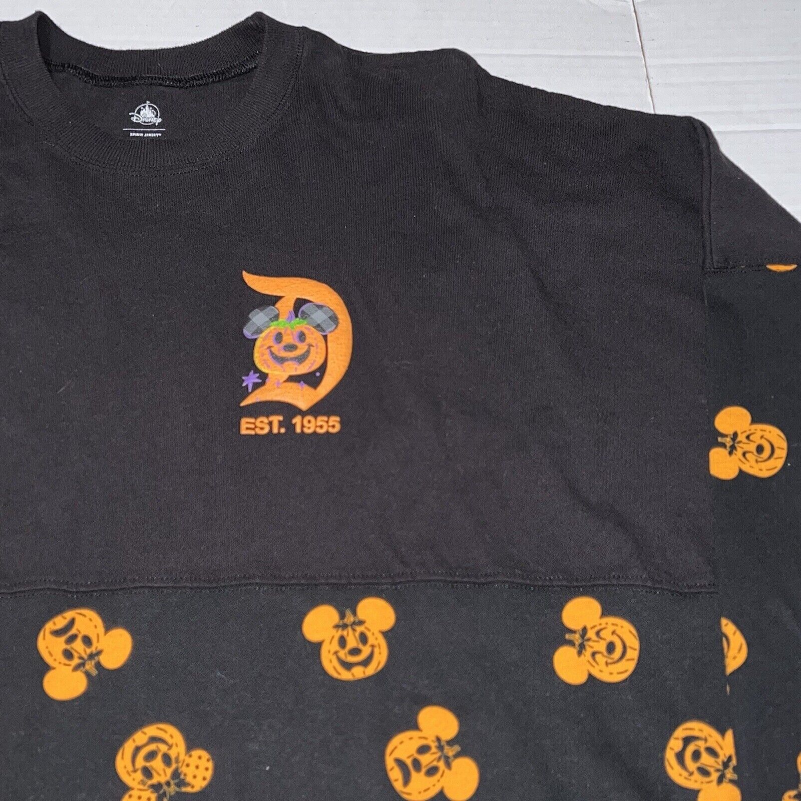Disney Disneyland Halloween Spirit Jersey Size 2XL Pumpkin Sweater Size XXL / US 16-18 / IT 52-54 - 2 Thumbnail