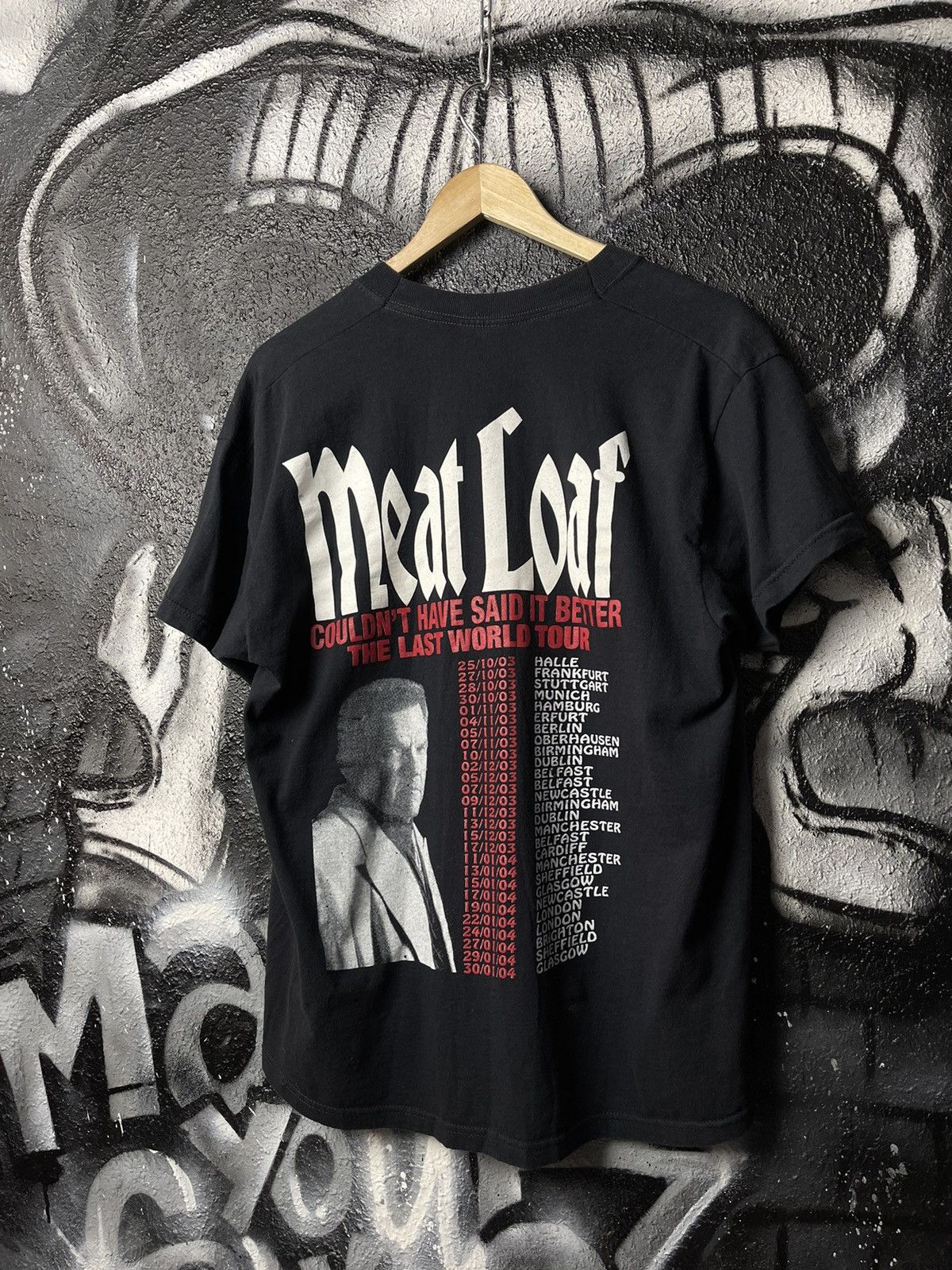 Band Tees Meat Loaf Tour 2003 T-Shirt Men’s Size L Size US L / EU 52-54 / 3 - 2 Thumbnail