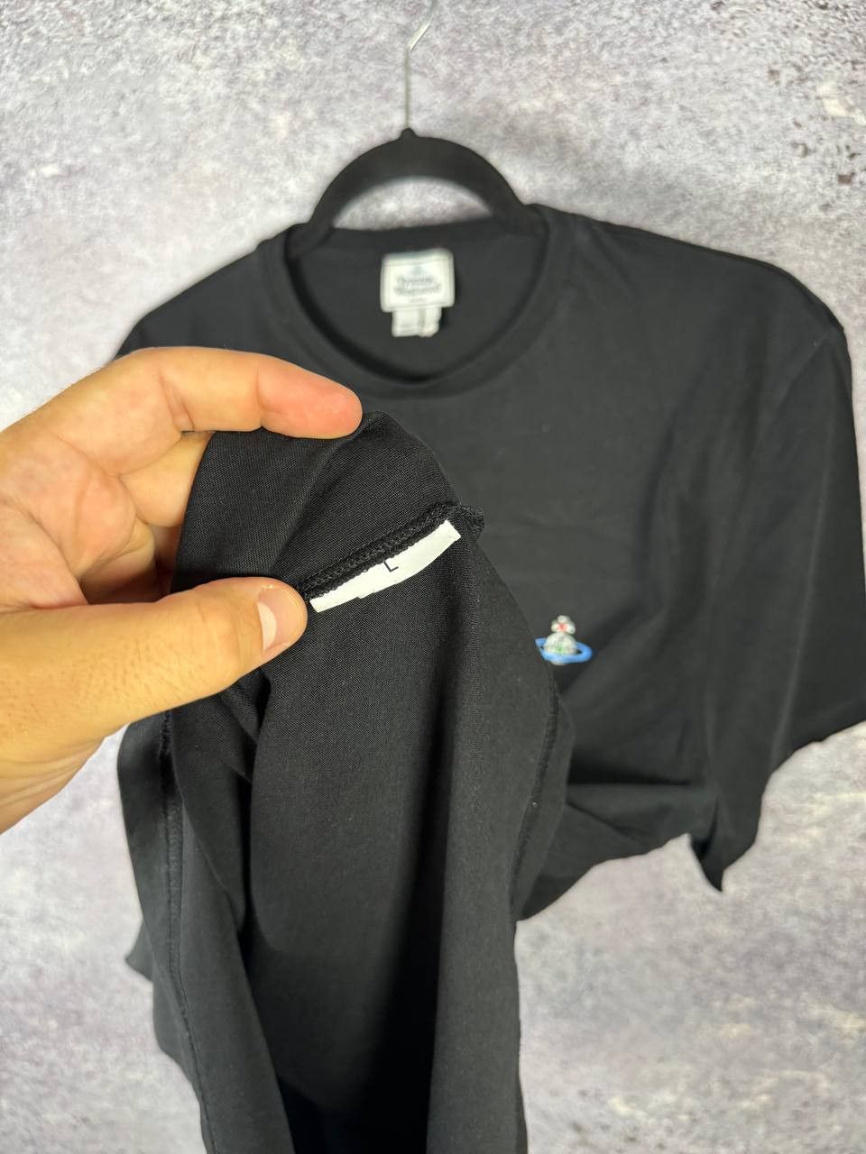 Vivienne Westwood Vivienne Westwood Orbital Logo Black T-Shirt Large Size US L / EU 52-54 / 3 - 6 Thumbnail