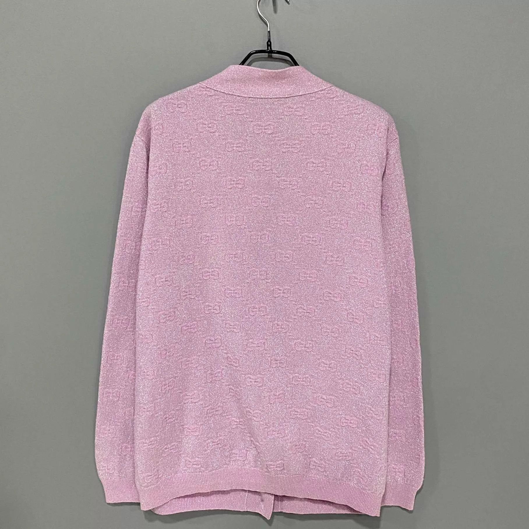 Gucci Gucci silver thread GG monogram cardigan S Size S / US 4 / IT 40 - 3 Thumbnail