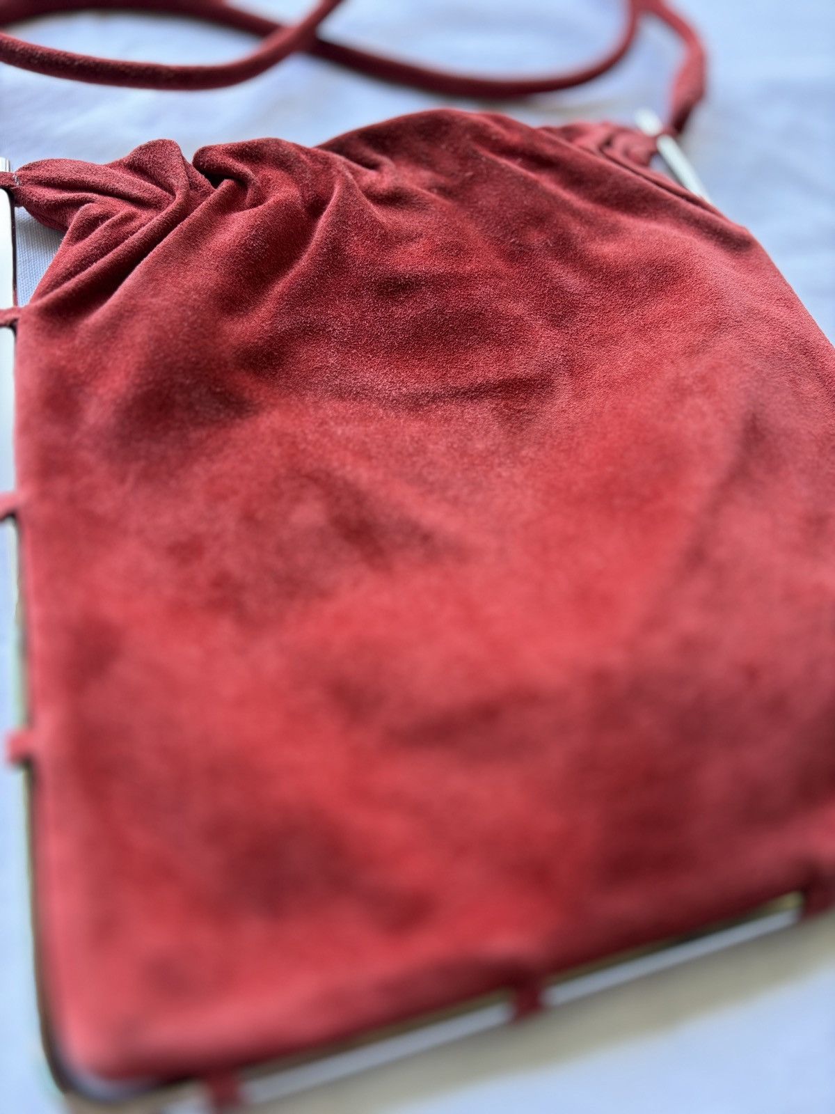 Maison Margiela Margiela suede bag Size ONE SIZE - 8 Thumbnail