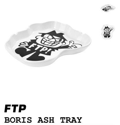 Fuck The Population FTP Boris Ash Tray Size ONE SIZE - 2 Thumbnail