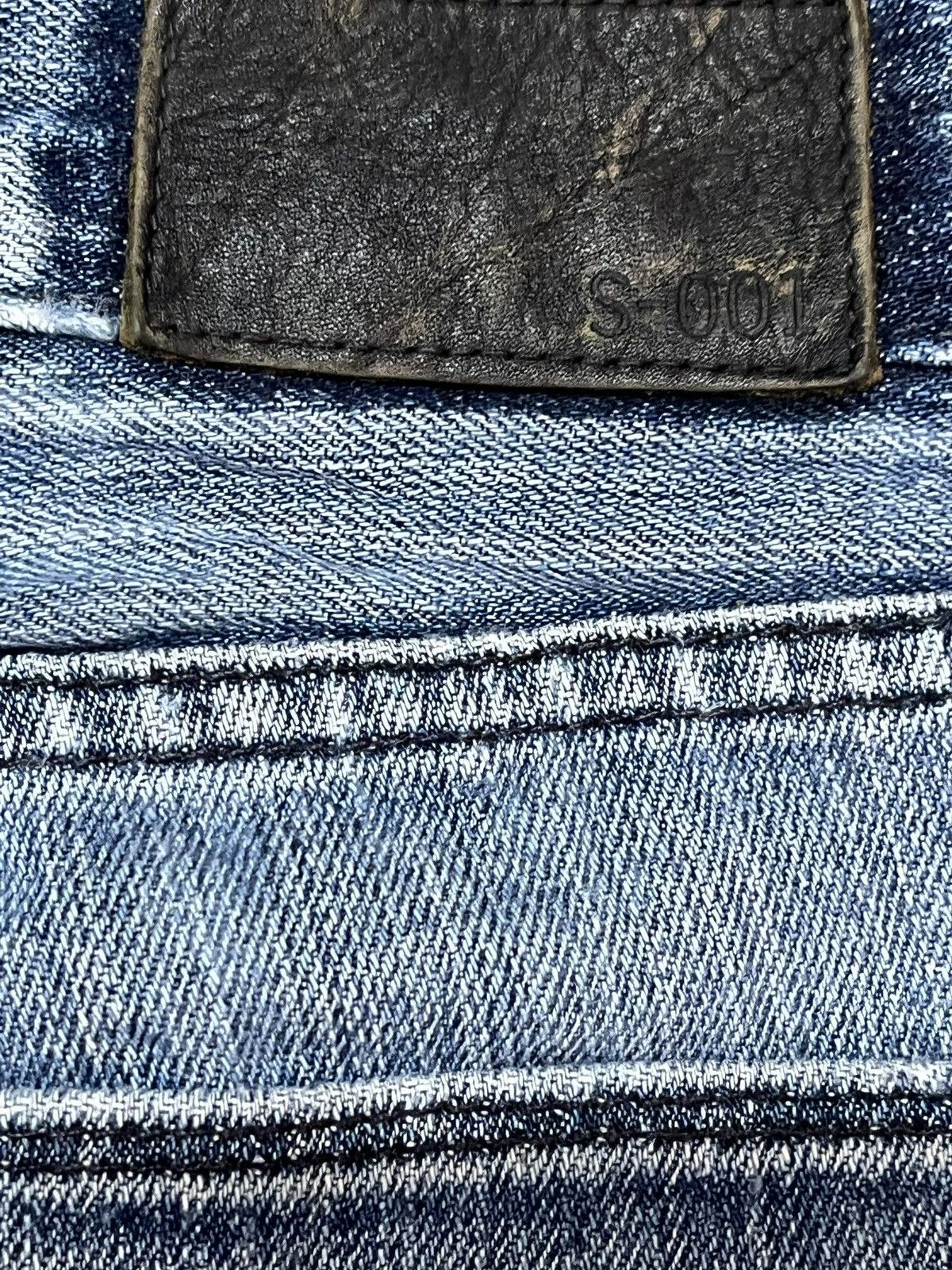 Uniqlo Vintage Uniqlo S-001 Faded Distressed Denim Size US 30 / EU 46 - 7 Thumbnail