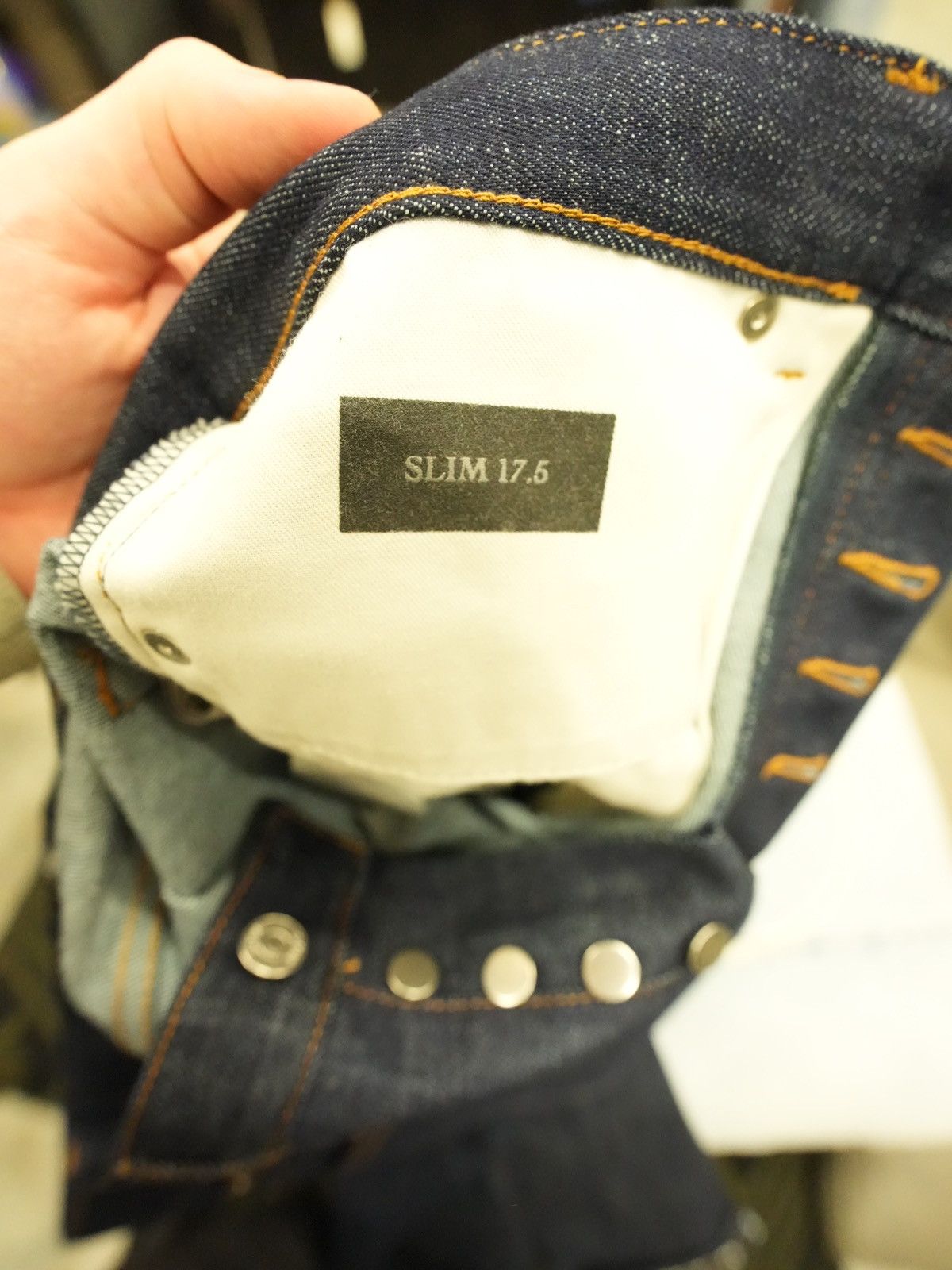 Dior Dior Oblique Raw Denim Jeans Size US 29 - 17 Thumbnail