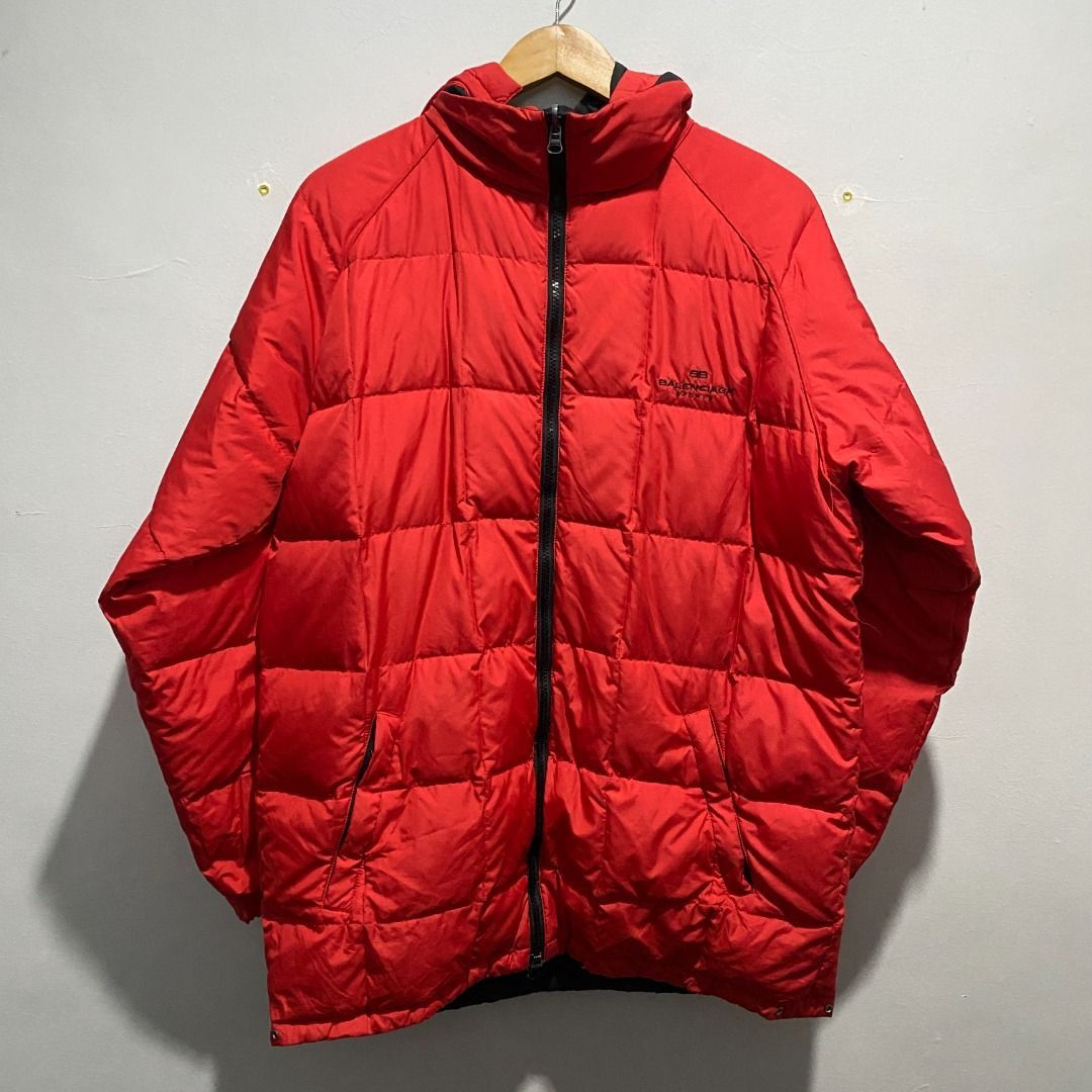 Balenciaga Reversible Puffer Down Jacket L/XL Size US XL / EU 56 / 4 - 1 Thumbnail