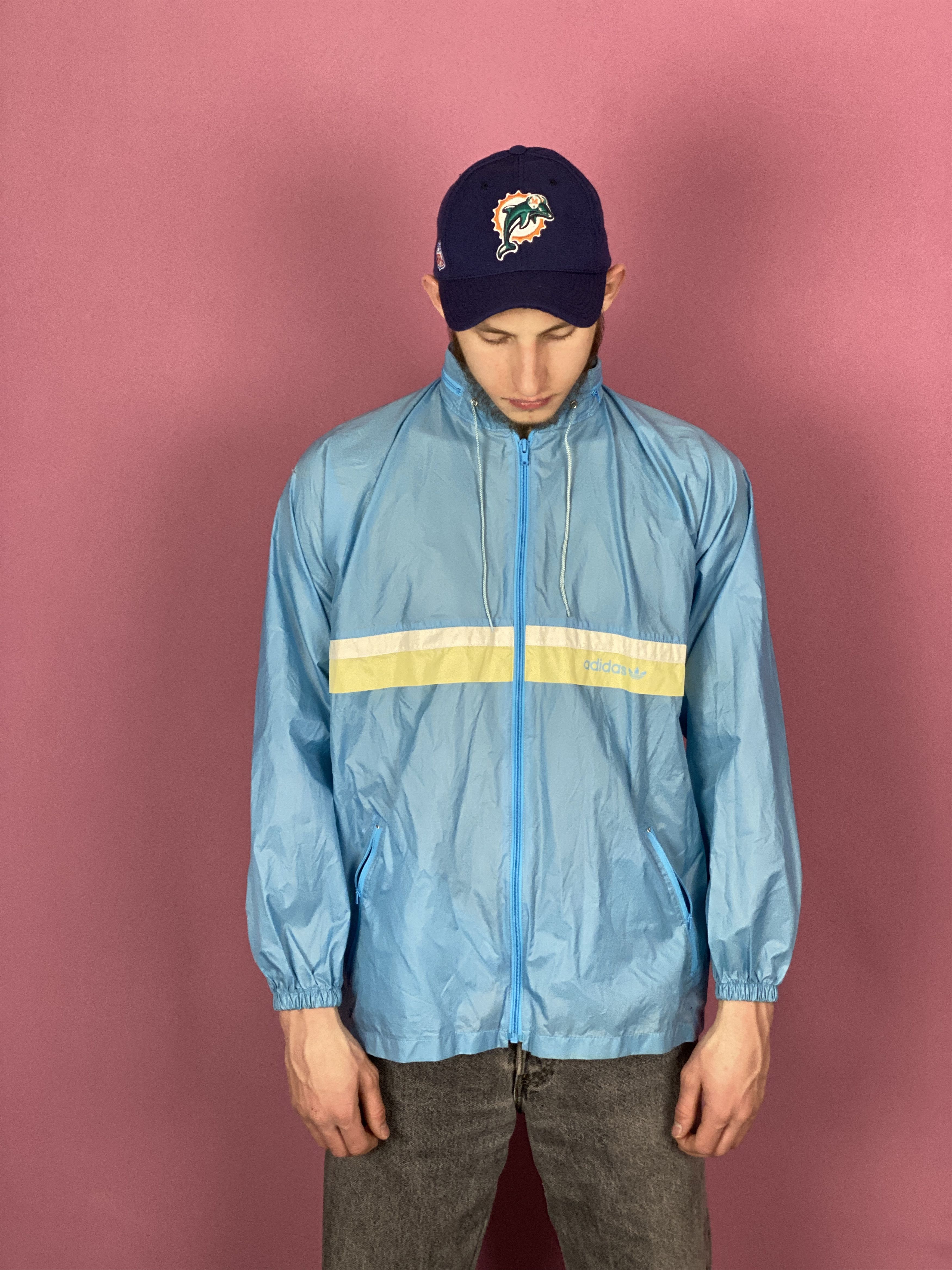 Adidas × Vintage 90s Adidas Vintage Men's Rain Jacket - S Raincoat Size US S / EU 44-46 / 1 - 1 Thumbnail