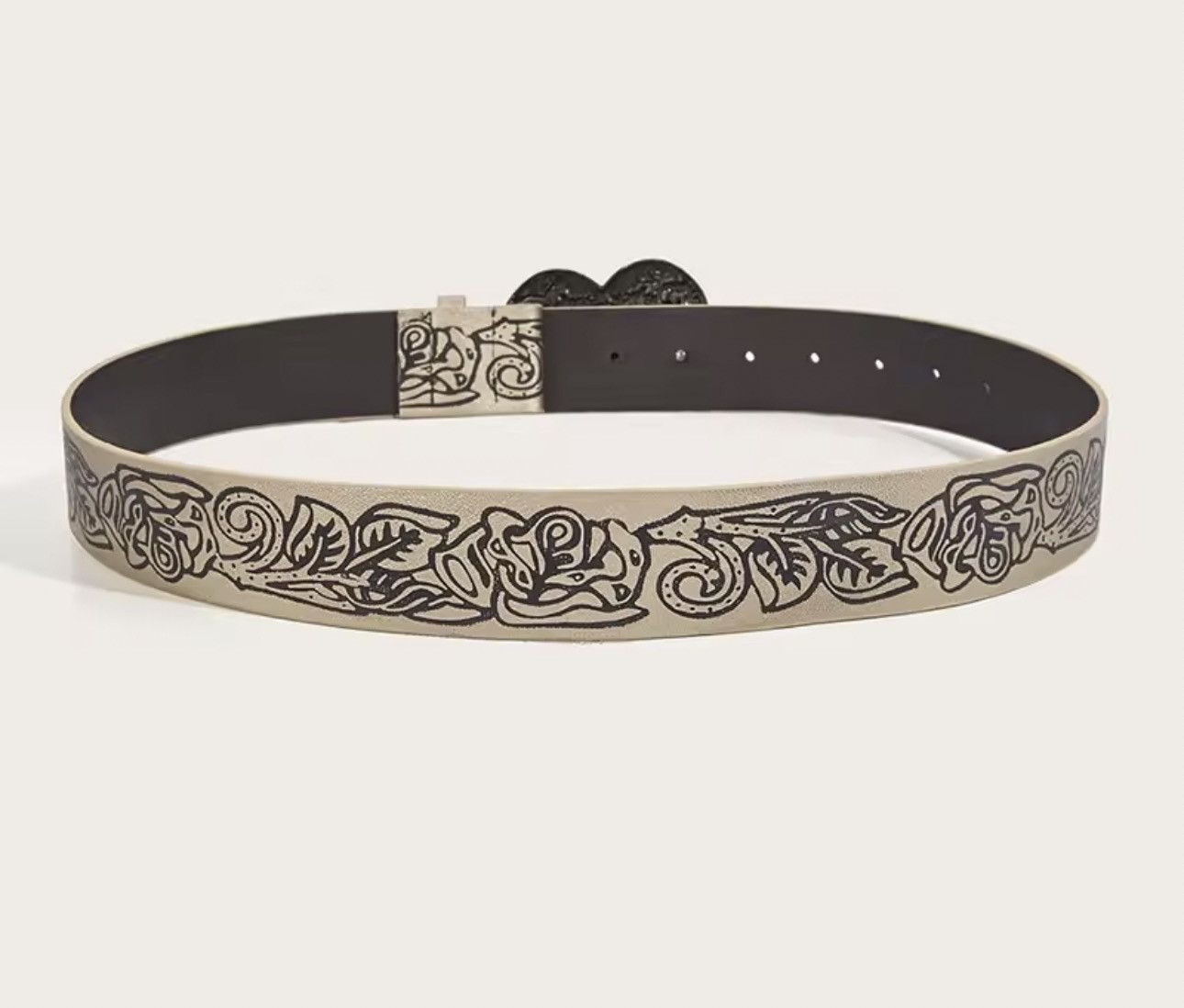 Japanese Brand RoseHeart Buckle Belt Size ONE SIZE - 4 Thumbnail