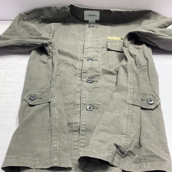 Wtaps WTAPS Long Sleeve Logo Pocket Shirt -2507 Size US M / EU 48-50 / 2 - 5 Thumbnail
