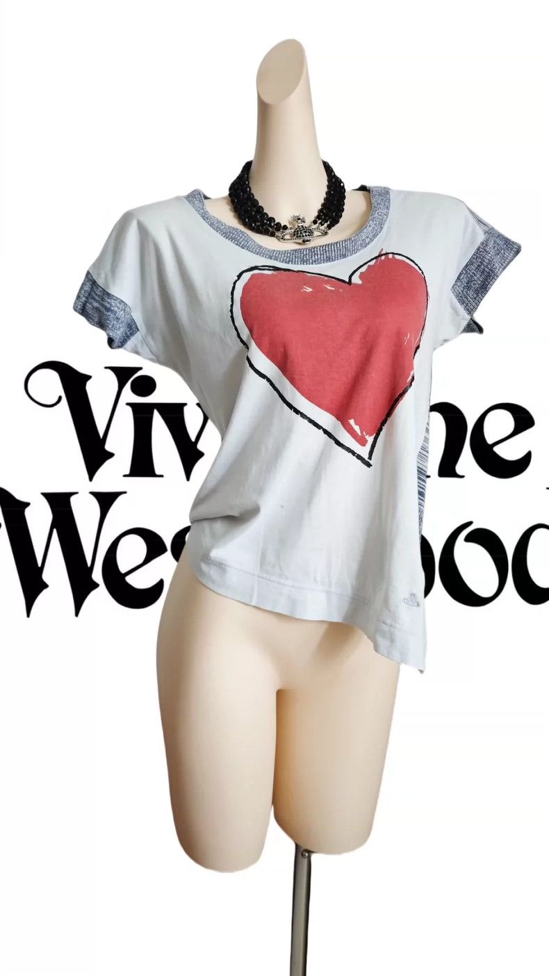 Vivienne Westwood Vivienne Westwood Love Grey T-shirt Size M / US 6-8 / IT 42-44 - 2 Thumbnail