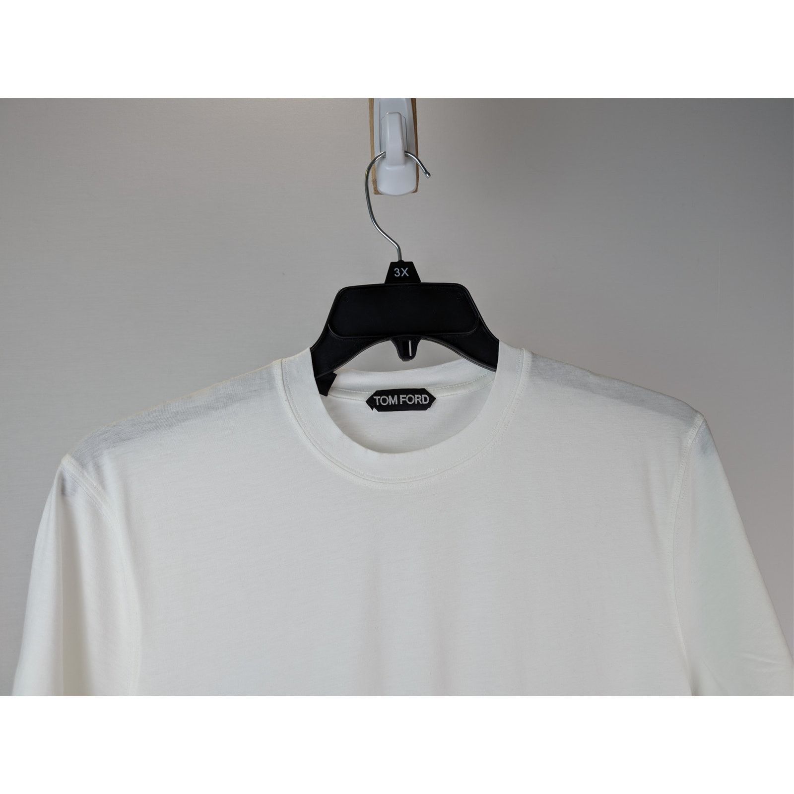 Tom Ford o1rshd1 CC20 T-Shirt in White Size US M / EU 48-50 / 2 - 3 Thumbnail