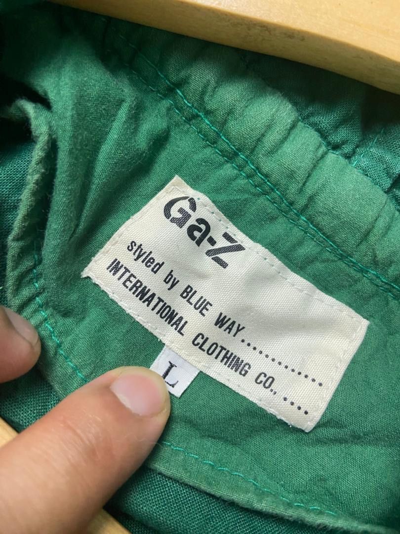 Japanese Brand Ga-Z by Blue Way Anorak Style Pullover Jacket (191) Size US L / EU 52-54 / 3 - 3 Thumbnail