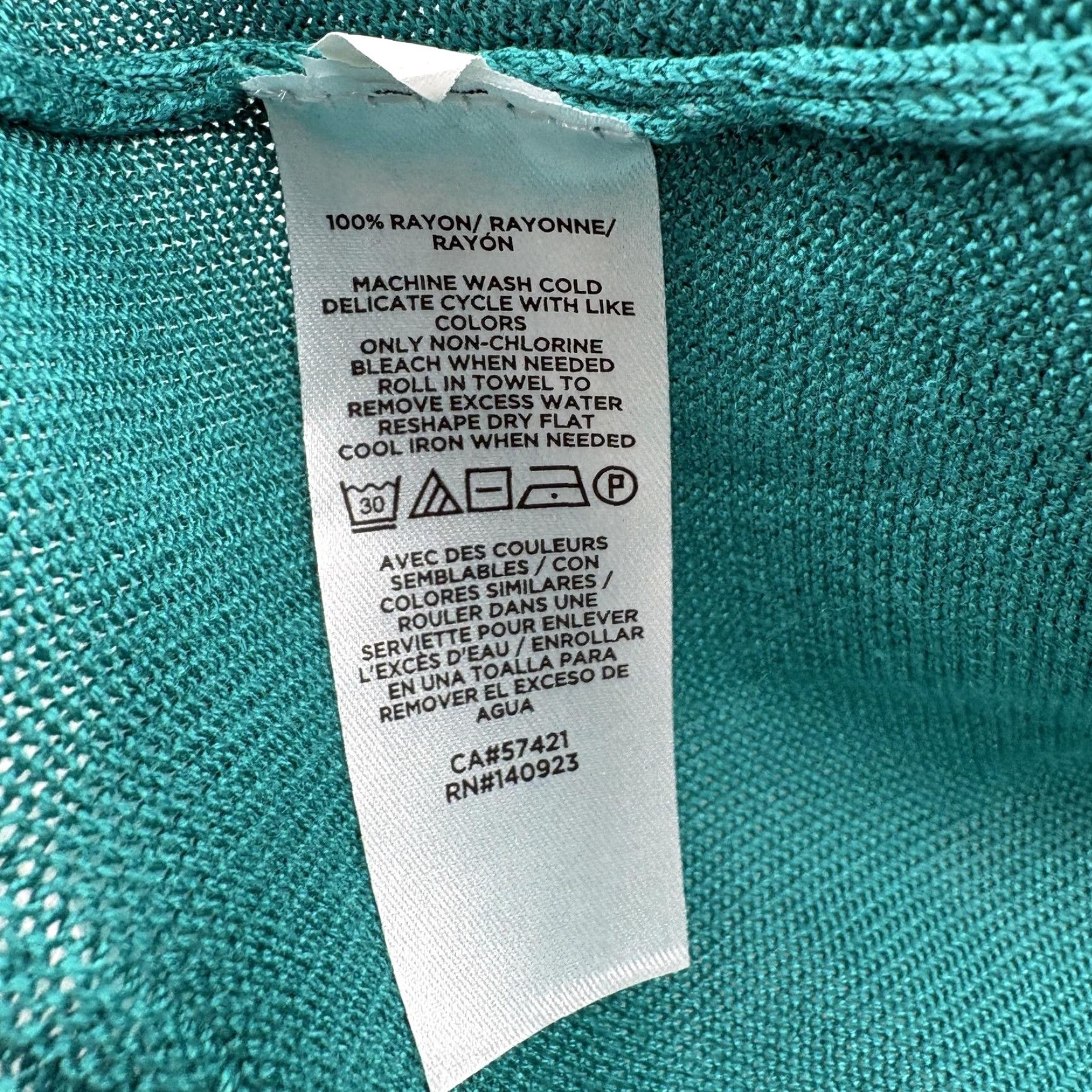 Loft LOFT Cardigan Sweater Womens Small Green Open Front Scallop Hem Lightweight NWT Size S / US 4 / IT 40 - 6 Thumbnail