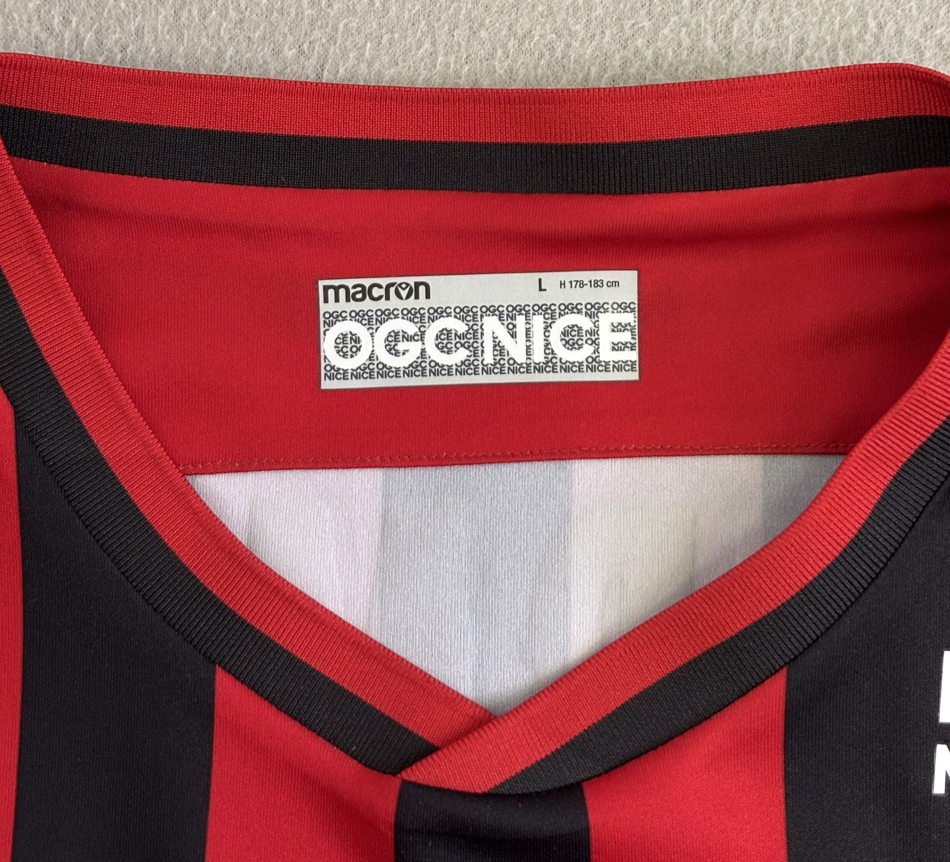 Macron OGC Nice 2019/2020 Durmisi #27 Macron Football Jersey Size L Size US L / EU 52-54 / 3 - 18 Thumbnail