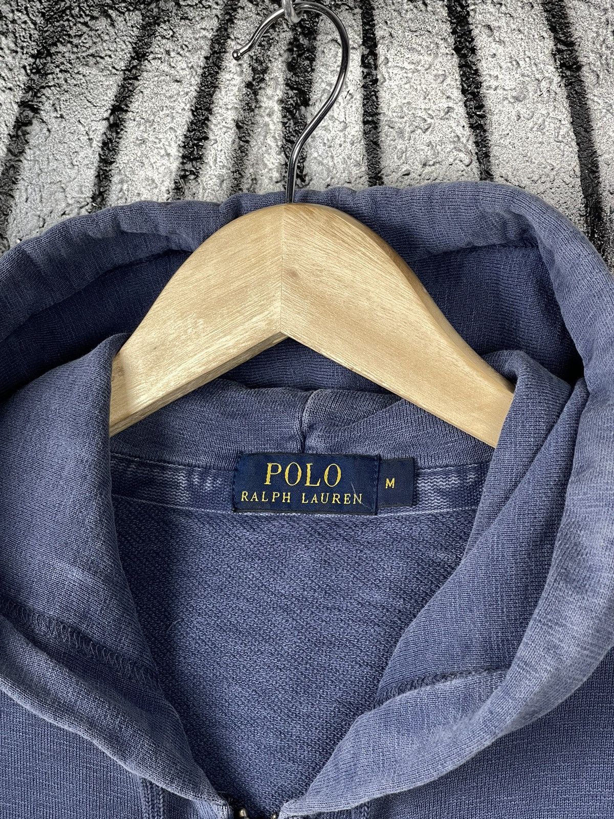 Polo Ralph Lauren × Vintage Polo Ralph Lauren Washed Zip Hoodie Men’s Size M Size US M / EU 48-50 / 2 - 7 Thumbnail
