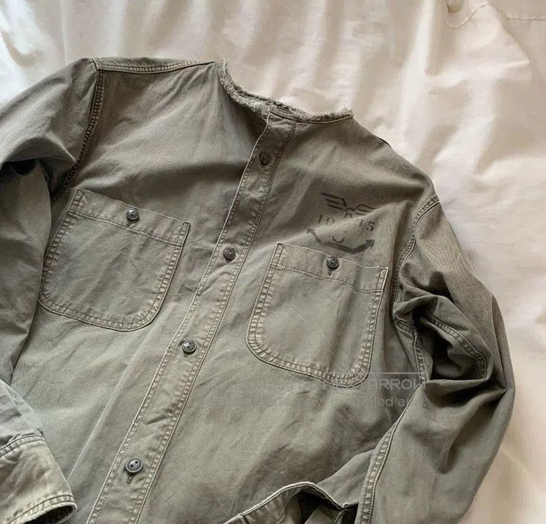 Kapital kapital ink-splatter utility military shirt jacket. Size US XS / EU 42 / 0 - 3 Thumbnail