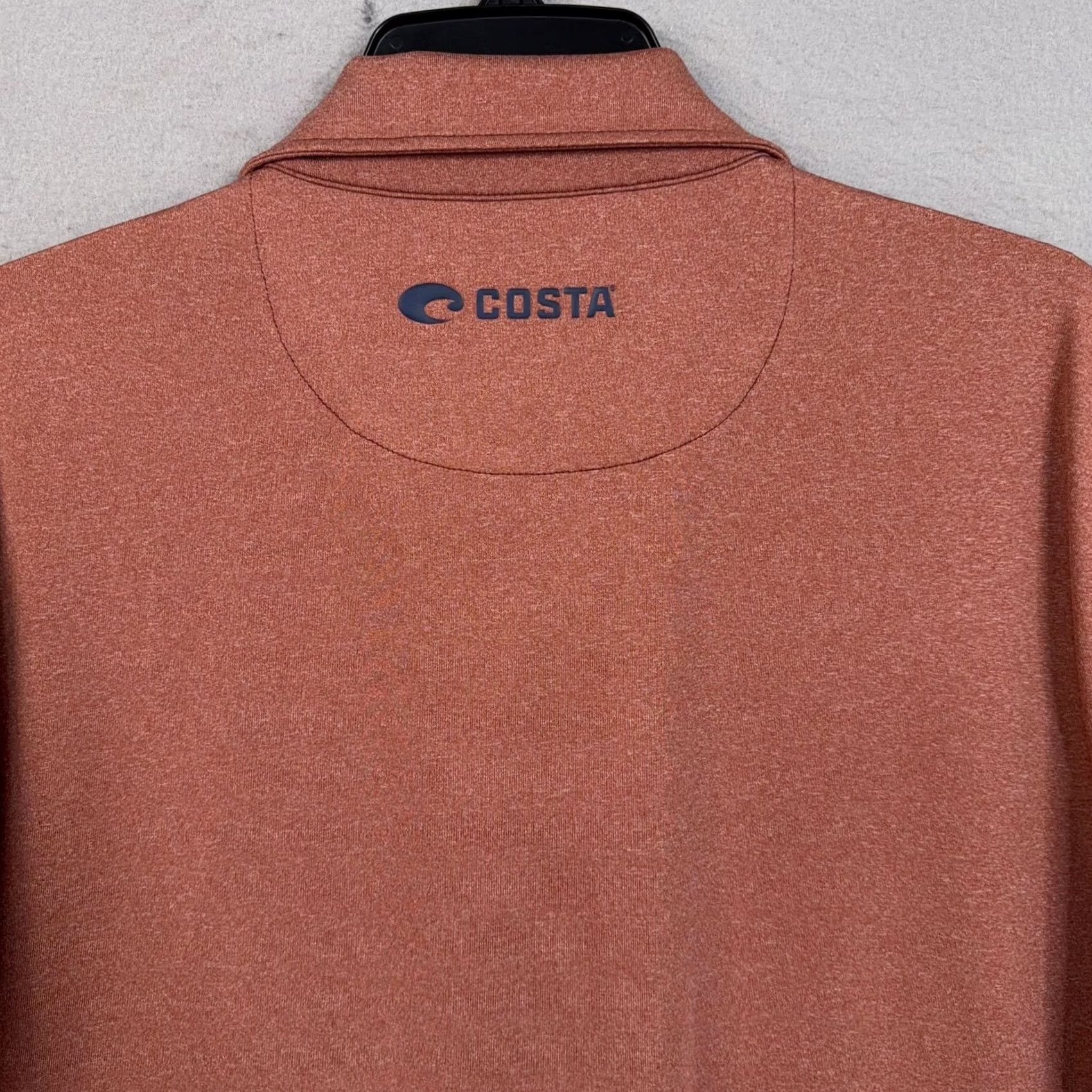 Vintage Costa Polo Shirt Mens 2XL Orange Pocket Fishing Golf Performance Tech Stretch Size US XXL / EU 58 / 5 - 5 Thumbnail