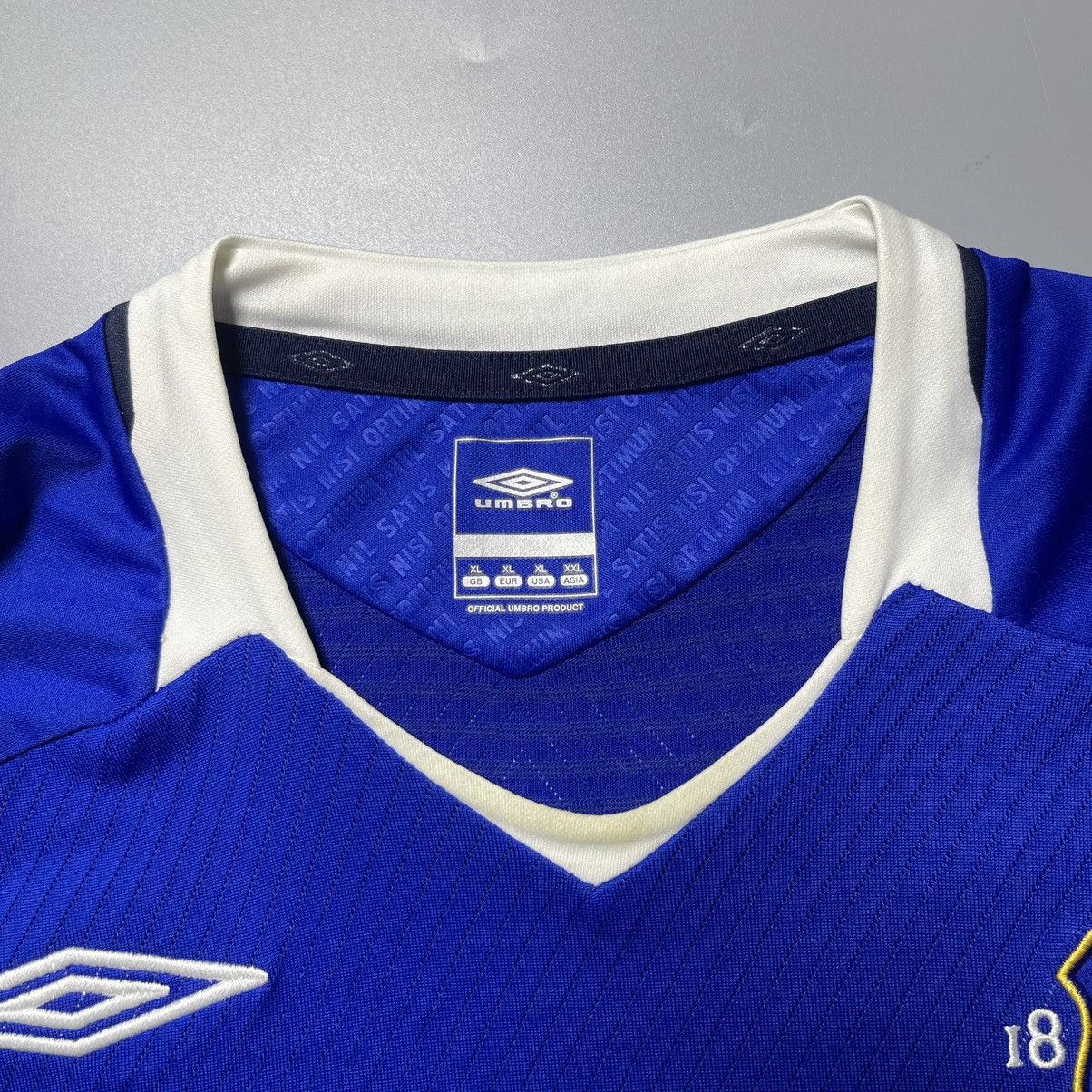 Umbro EVERTON UMBRO 2008/2009 FOOTBALL HOME JERSEY #17 CAHILL Size US XL / EU 56 / 4 - 5 Thumbnail