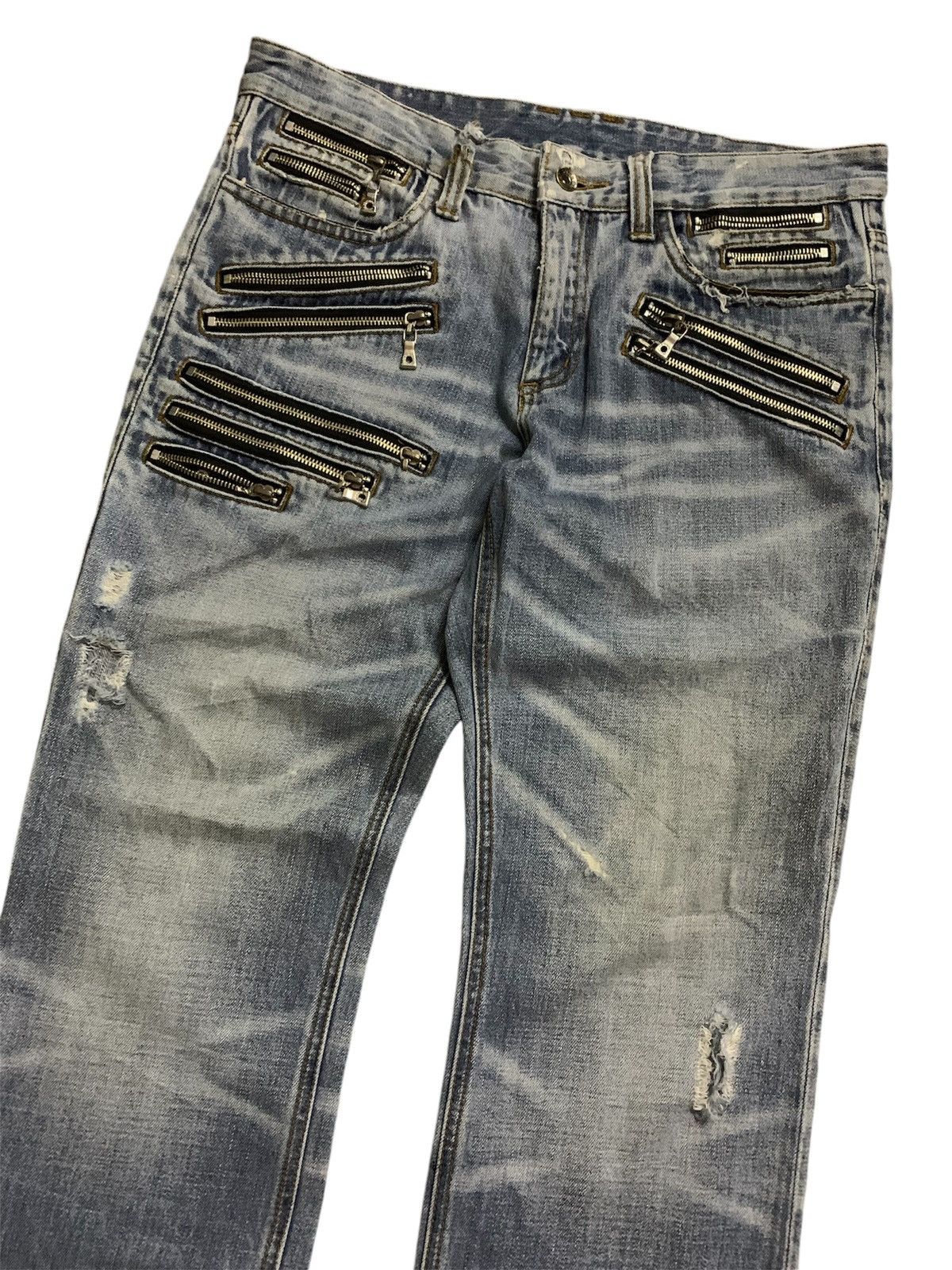 semanticdesign 💥Semantic Design Zip Destroy Denim Size US 34 / EU 50 - 1 Thumbnail