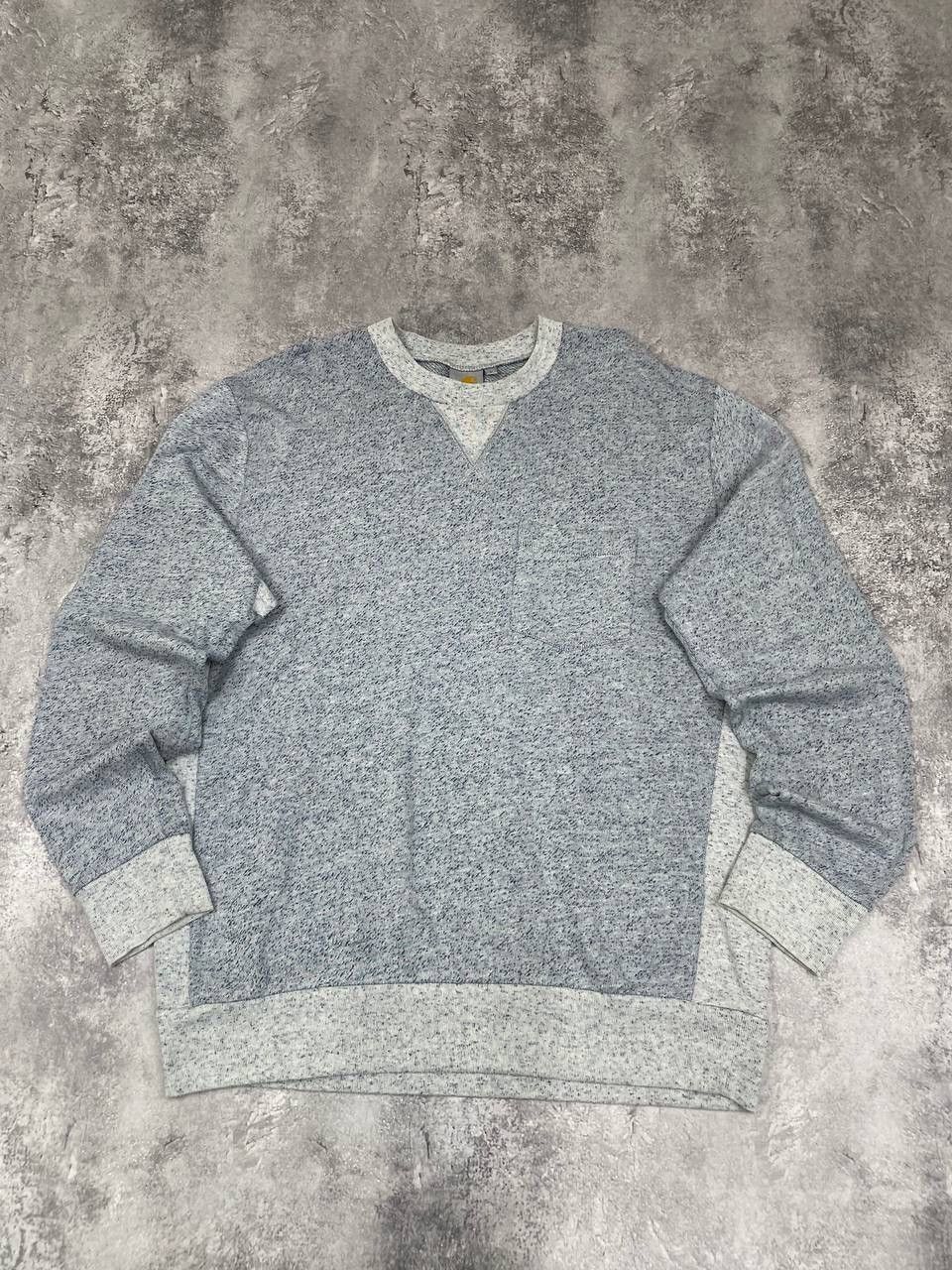 Carhartt Carhartt Men Sweatshirt Crewneck Grey Blue Size M Size US M / EU 48-50 / 2 - 1 Thumbnail