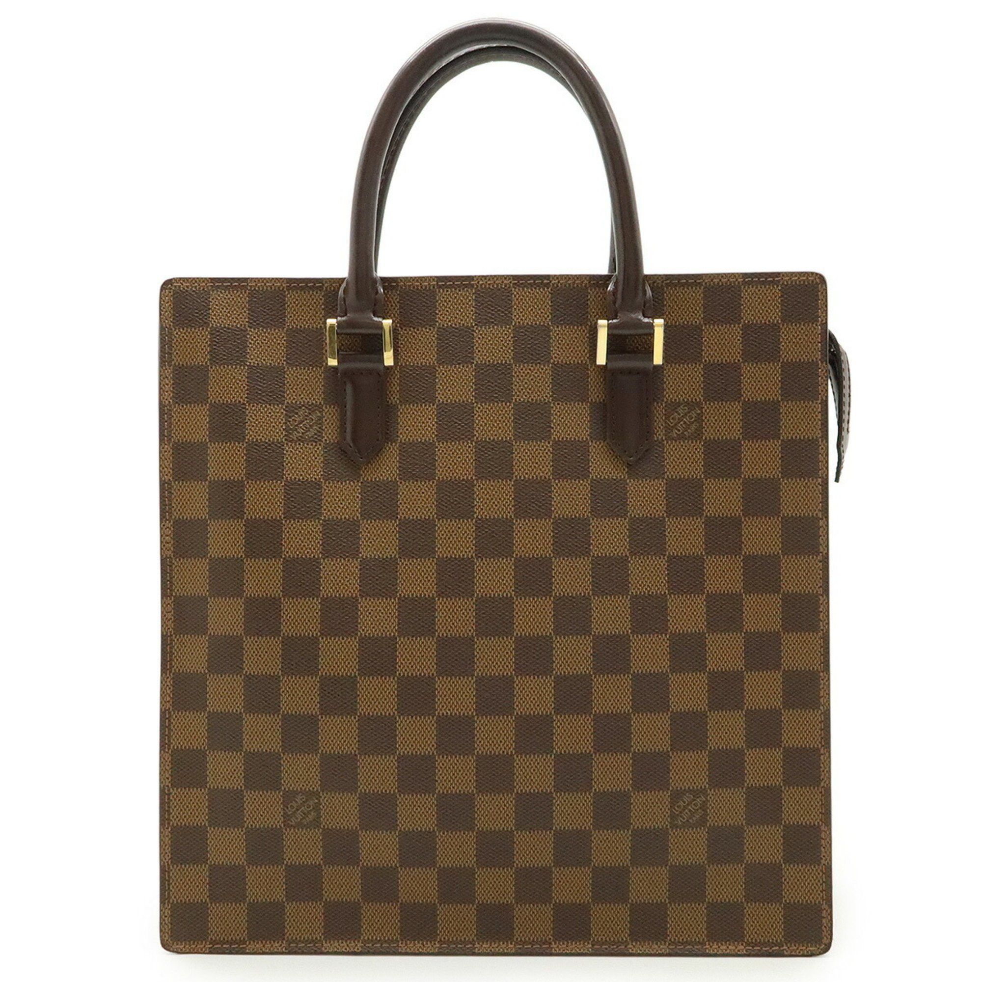 Louis Vuitton Damier Venice Pm Tote Bag Handbag Square Type N51145 in Brown, Women's