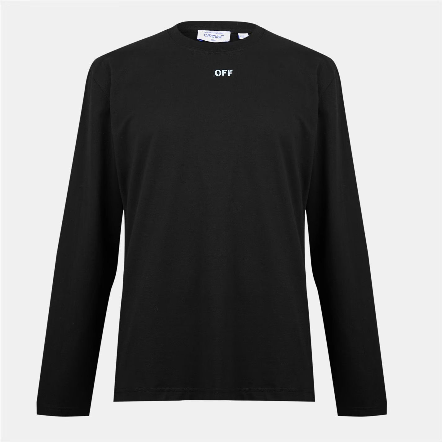 Off-White o1g2r1mq0226 Arrow Skate Long Sleeve T-Shirt In Black Size US XL / EU 56 / 4 - 1 Thumbnail