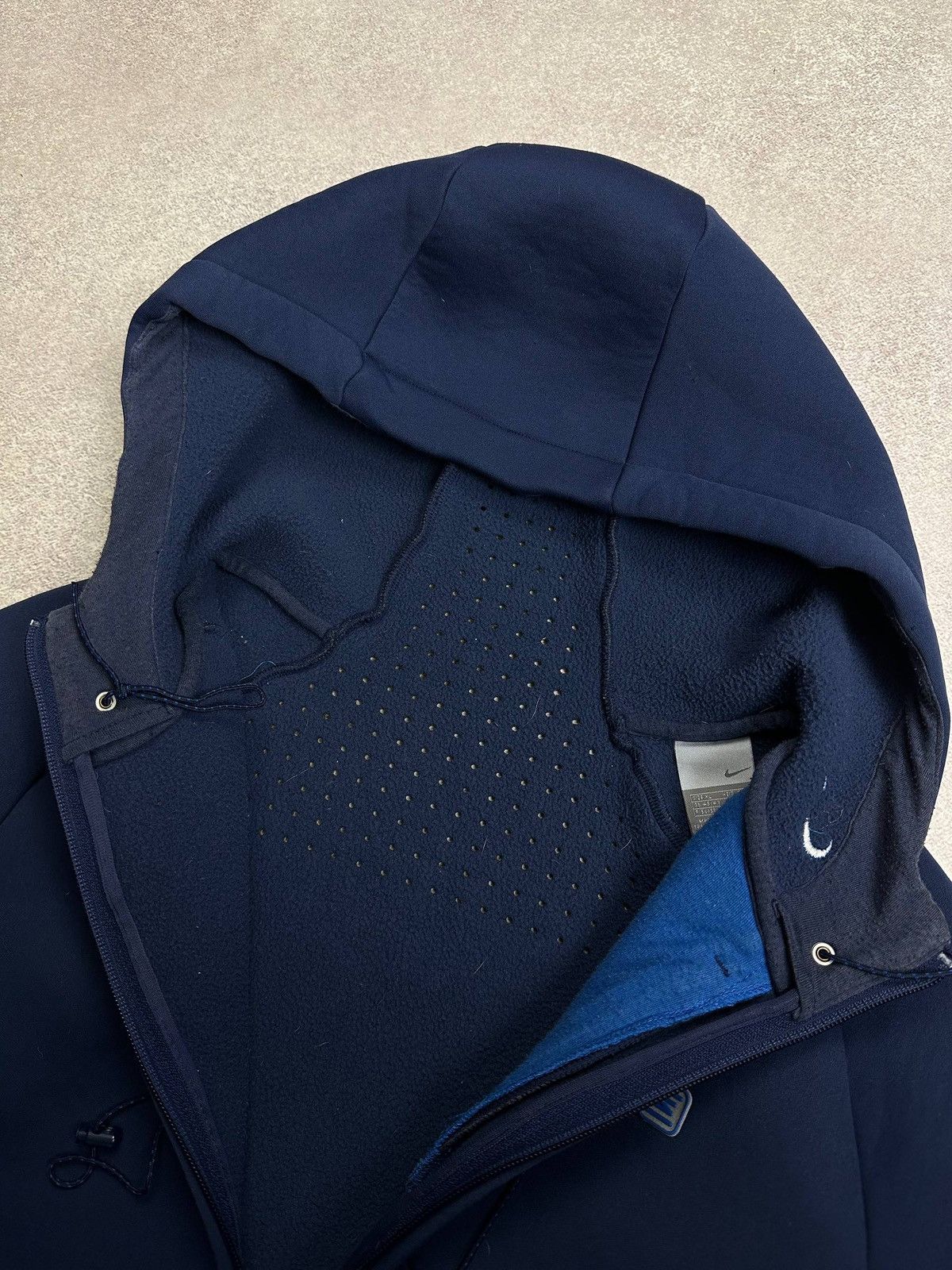 Nike × Supreme Vintage 00s Nike Shox TN Skepta Style Ninja Hood Zip Jacket Size US XL / EU 56 / 4 - 4 Thumbnail