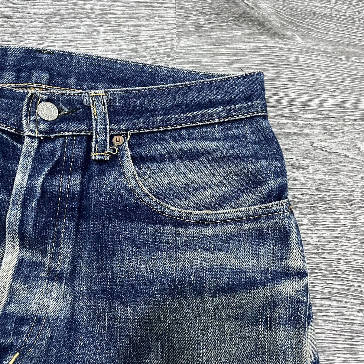 HOLLYWOOD RANCH MARKET 90s Iron H.K Market Selvedge Denim Pant Size US 31 - 8 Thumbnail