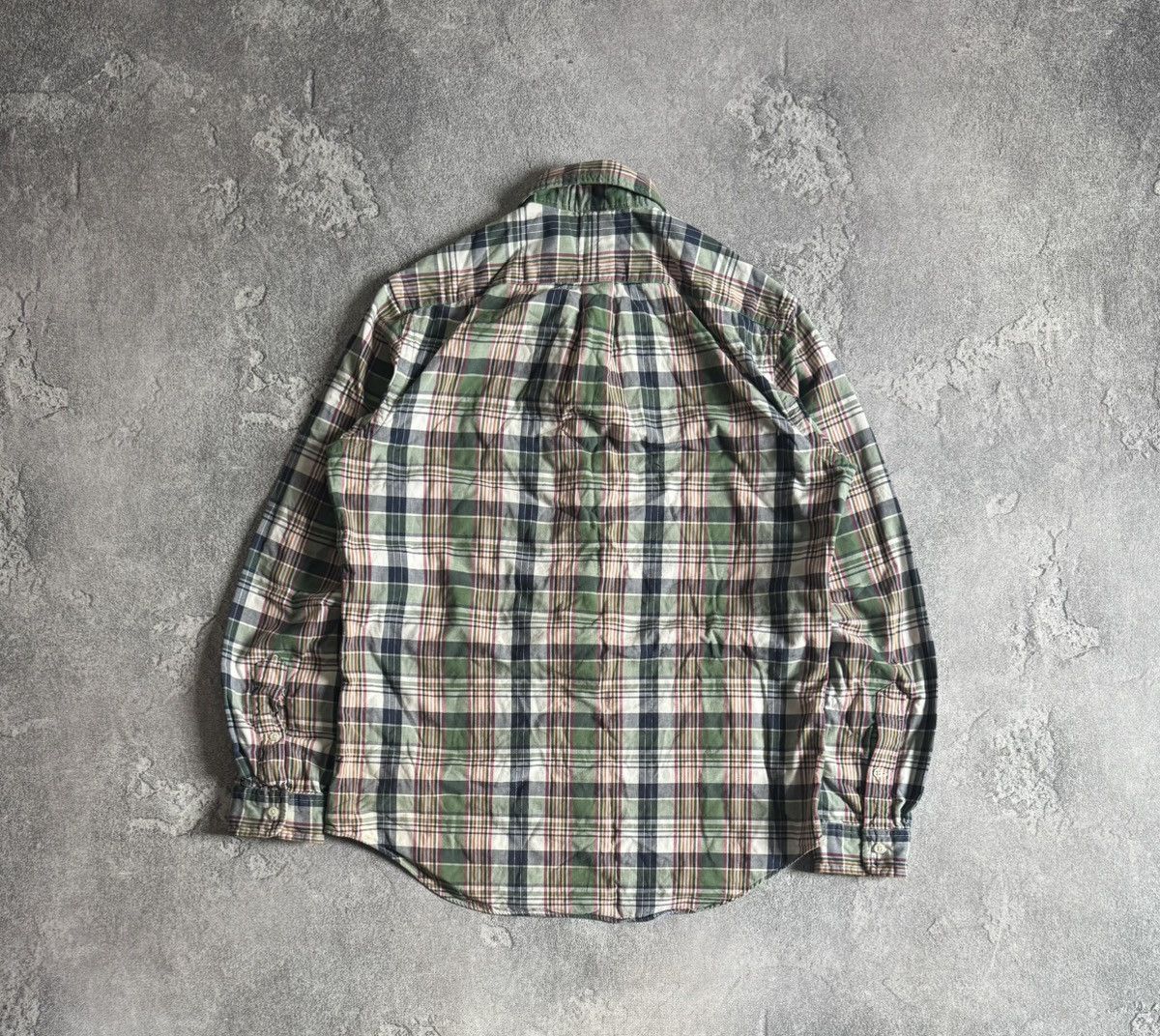 Polo Ralph Lauren Polo Ralph Lauren M chekered button up flannel over shirt Size US M / EU 48-50 / 2 - 12 Thumbnail