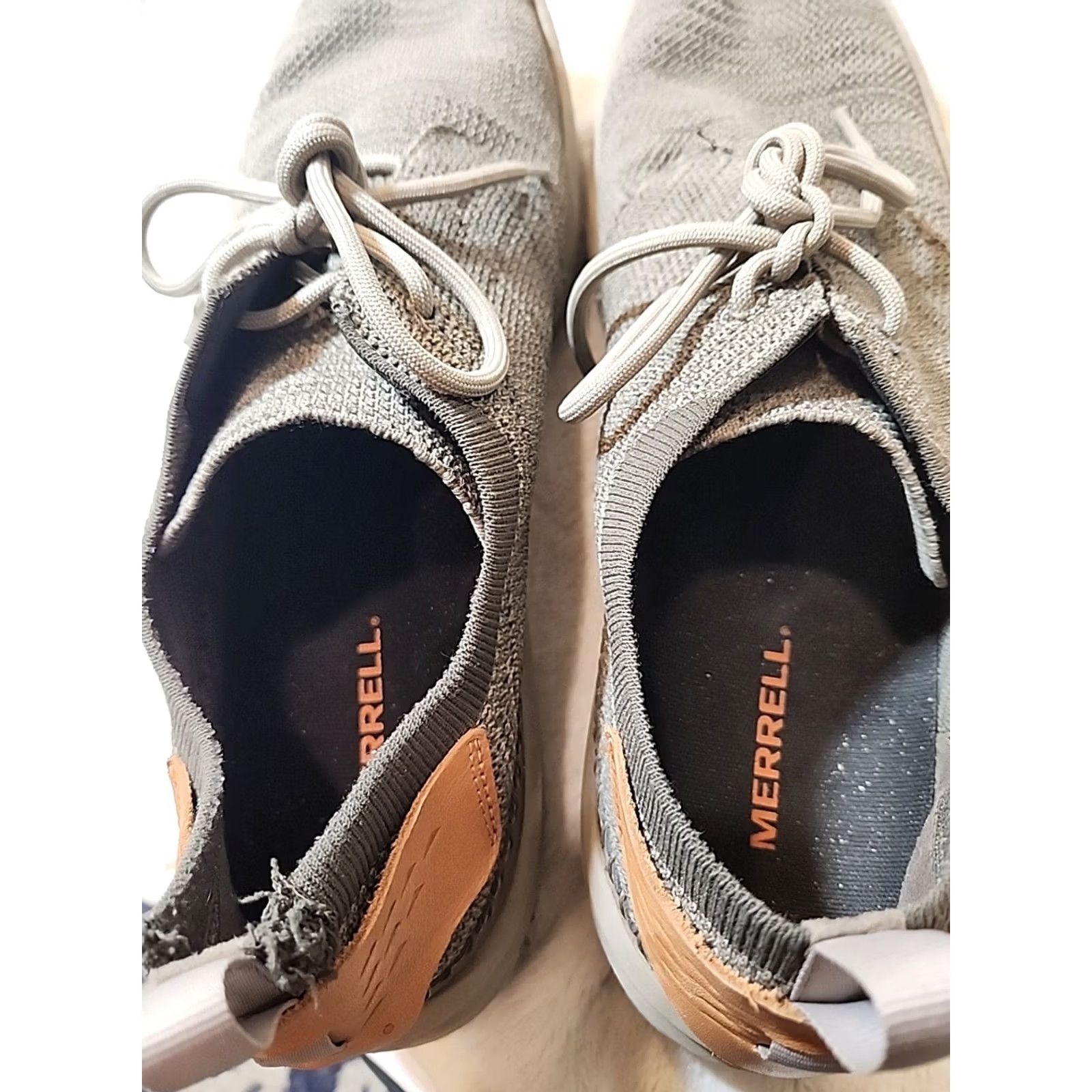 Merrell Merrell Mens Shoes Sneakers Gridway Boulder Gray Moccasin Low Top Trainers 15 Mens Gray Moccasin Gridway Boulder 15 Size US M / EU 48-50 / 2 - 7 Thumbnail