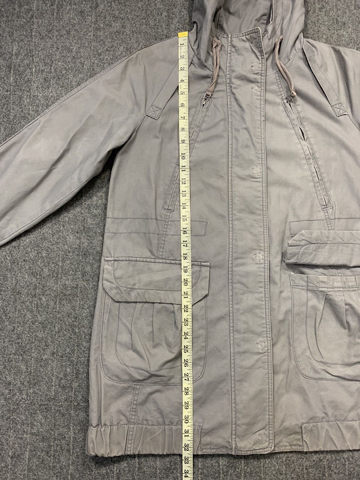 Hysteric Glamour Hype Hysteric Glamour Hooded Parka Multipockets Cyberpunk Size US S / EU 44-46 / 1 - 11 Thumbnail