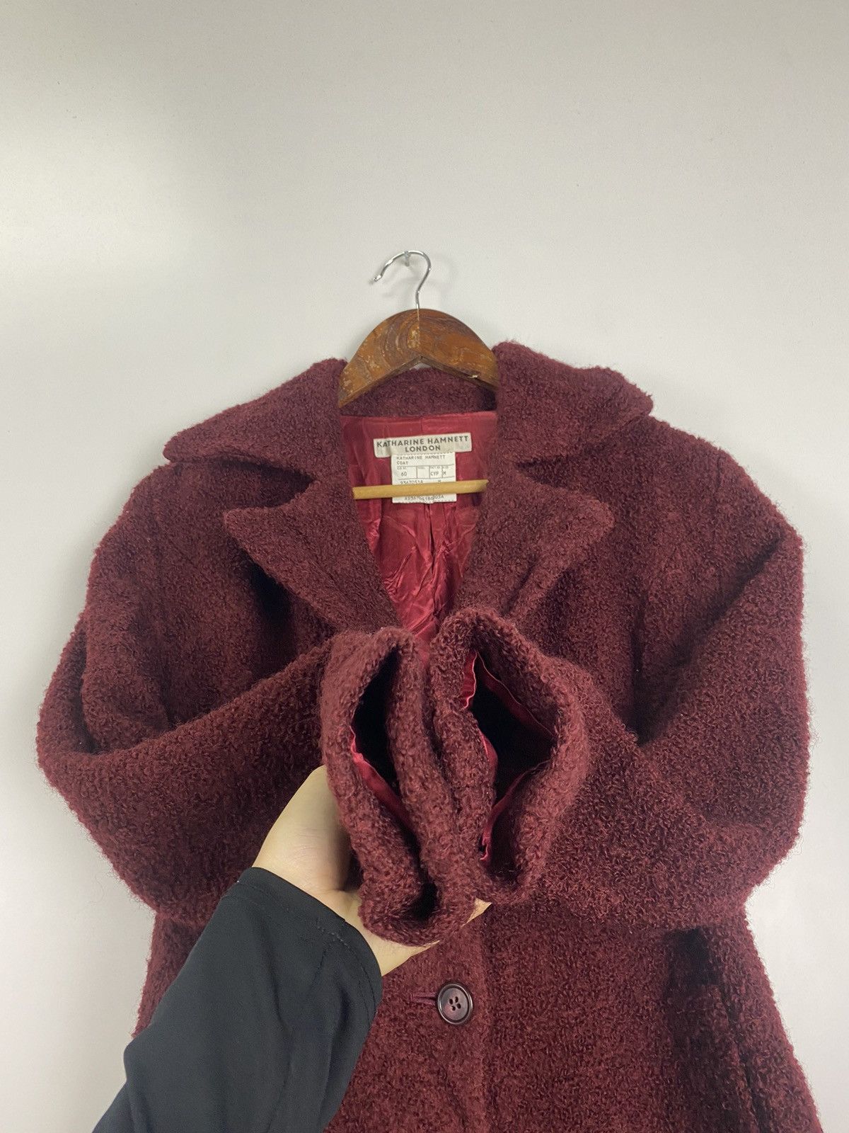 Vintage Katharine Hamnett London Long Coat Size US M / EU 48-50 / 2 - 8 Thumbnail