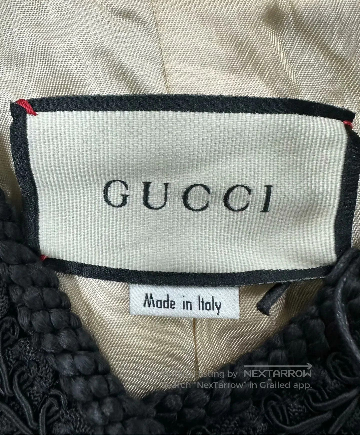 Gucci Guicci White Green Tweed Chanel Style Vest Jacket| Size XS / US 0-2 / IT 36-38 - 3 Thumbnail
