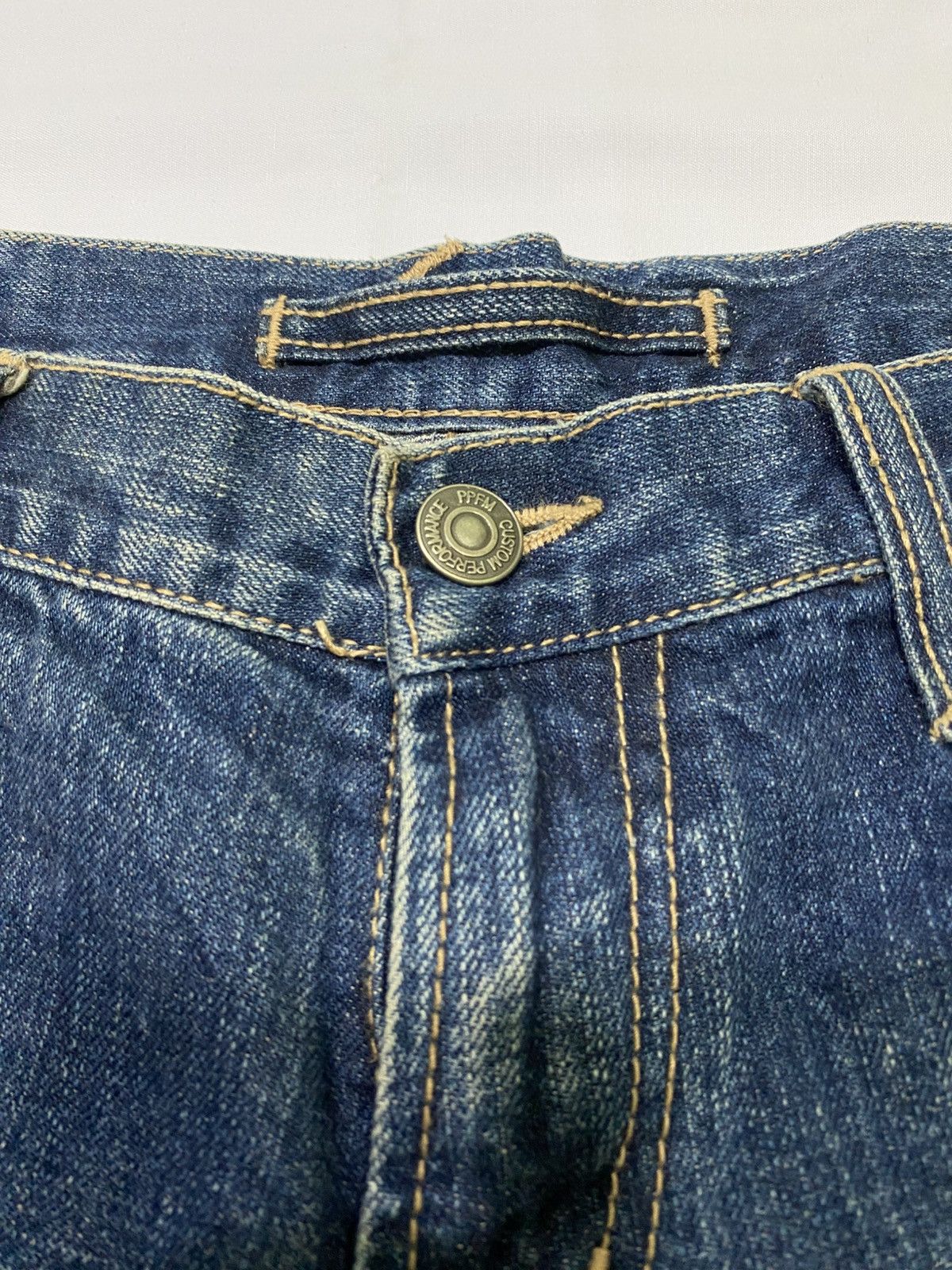 PPFM Japanese brand X ppfm distressed jeans Size US 34 / EU 50 - 17 Thumbnail