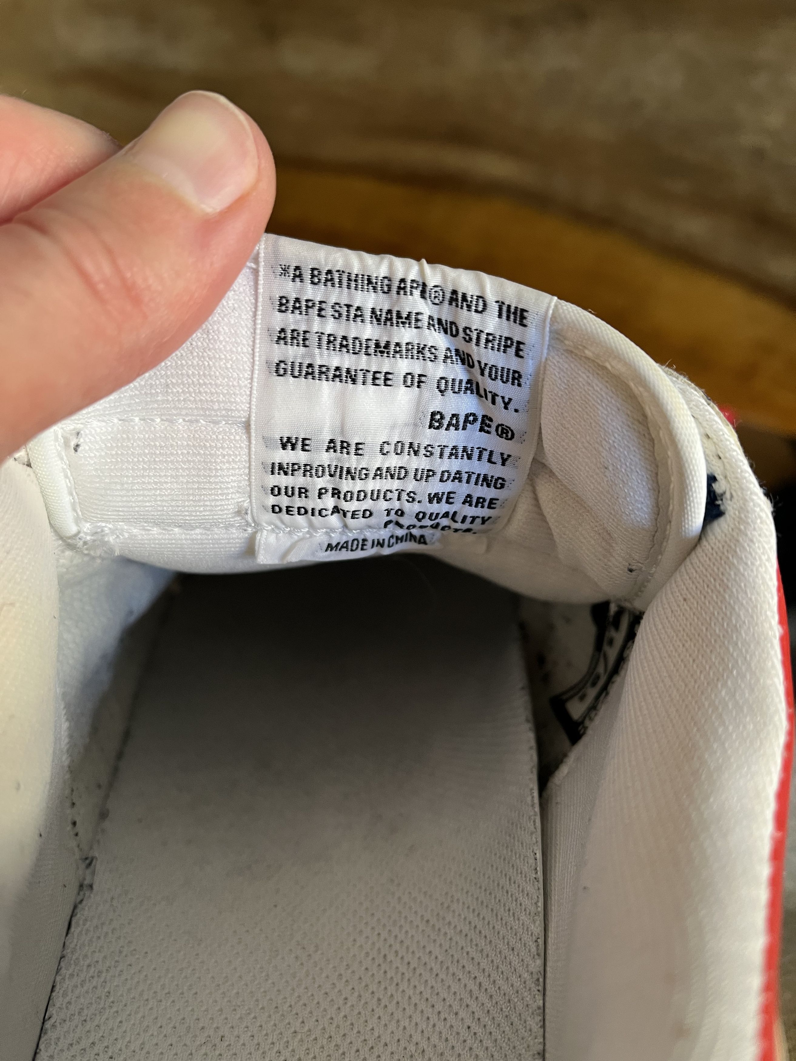 Bape × Kaws Bape x Kaws Bape Sta Low Chompers Size US 9.5 / EU 42-43 - 8 Thumbnail