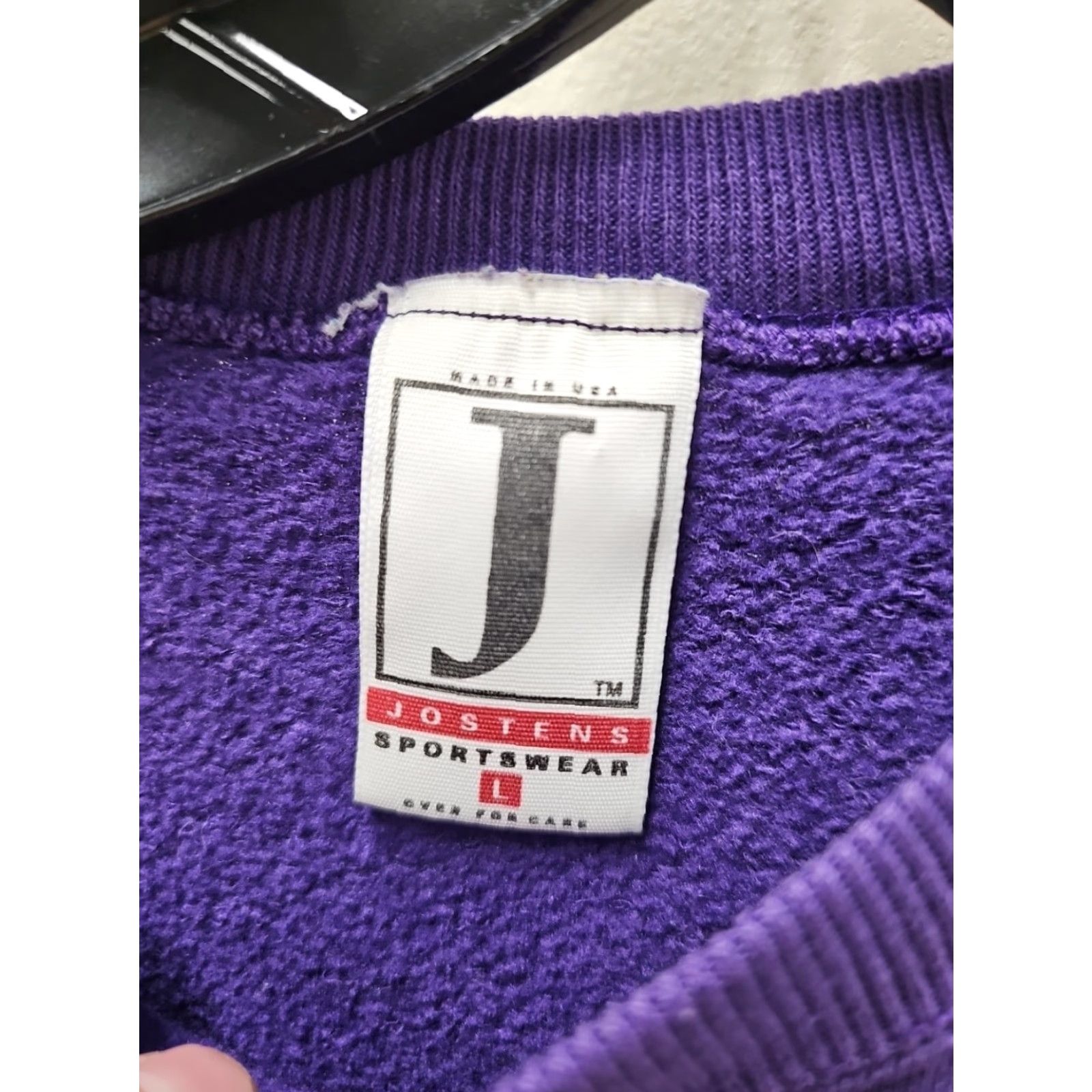 Vintage VINTAGE Utah Jazz Crewneck Sweatshirt Purple L Mens Basketball USA Jazzy Distressed Cracked Graphics Size US L / EU 52-54 / 3 - 2 Thumbnail