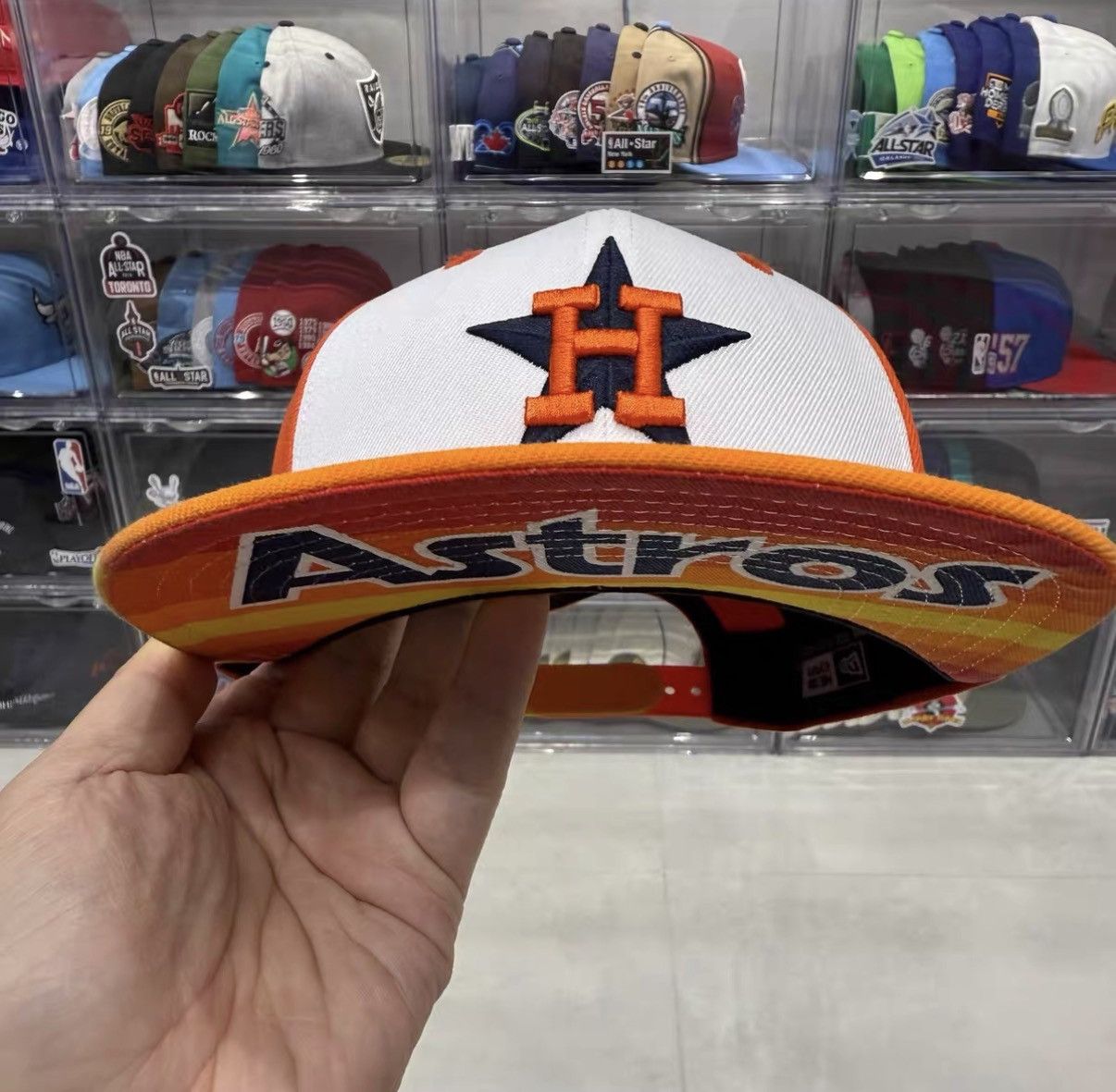New Era New Era MLB Houston Astros Classic Baseball Cap J32 Size ONE SIZE - 2 Thumbnail