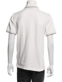 Missoni o1y0225 Logo Polo Shirt in White Size US S / EU 44-46 / 1 - 3 Thumbnail